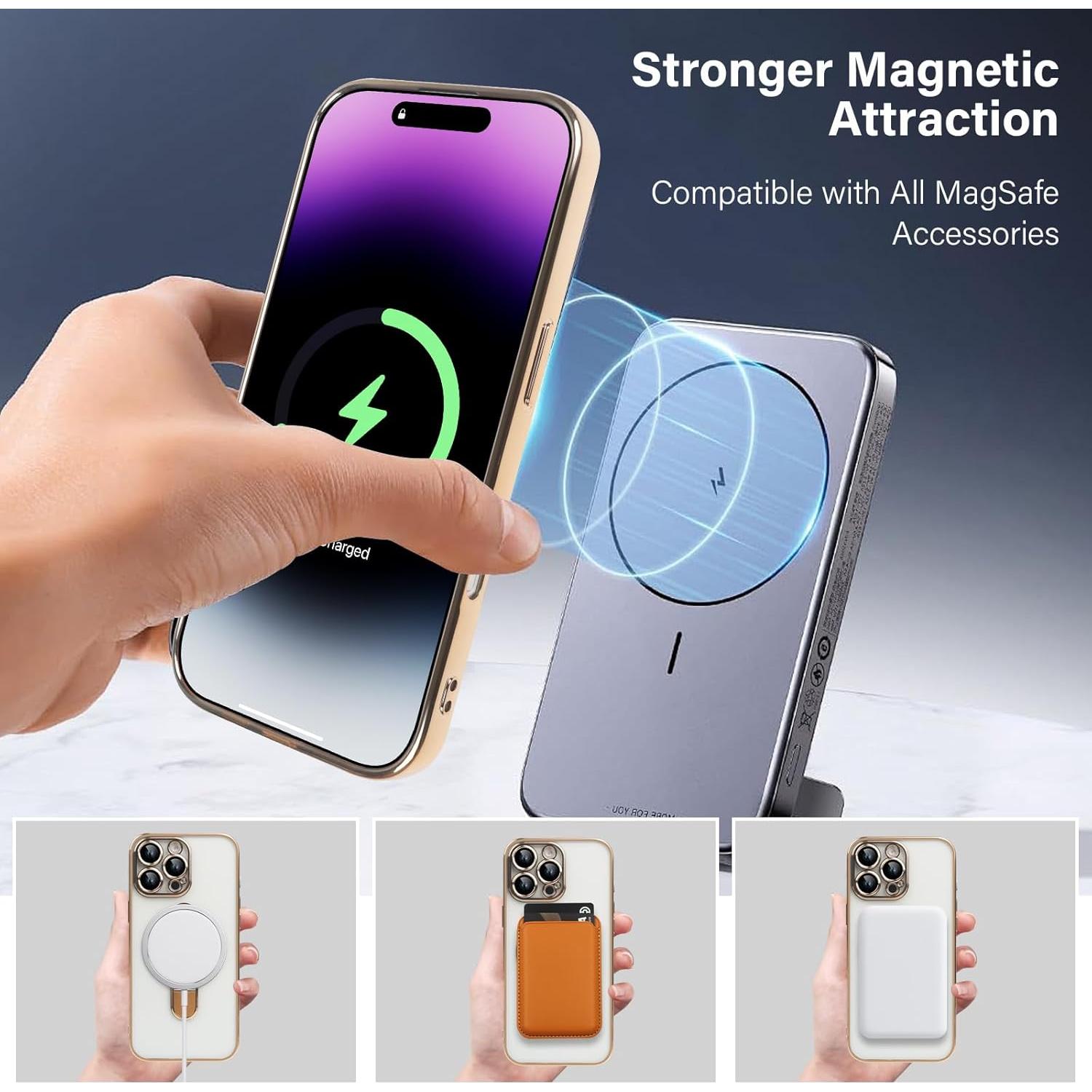 Funda Magnética Omio para iPhone 16 Pro Max con Soporte