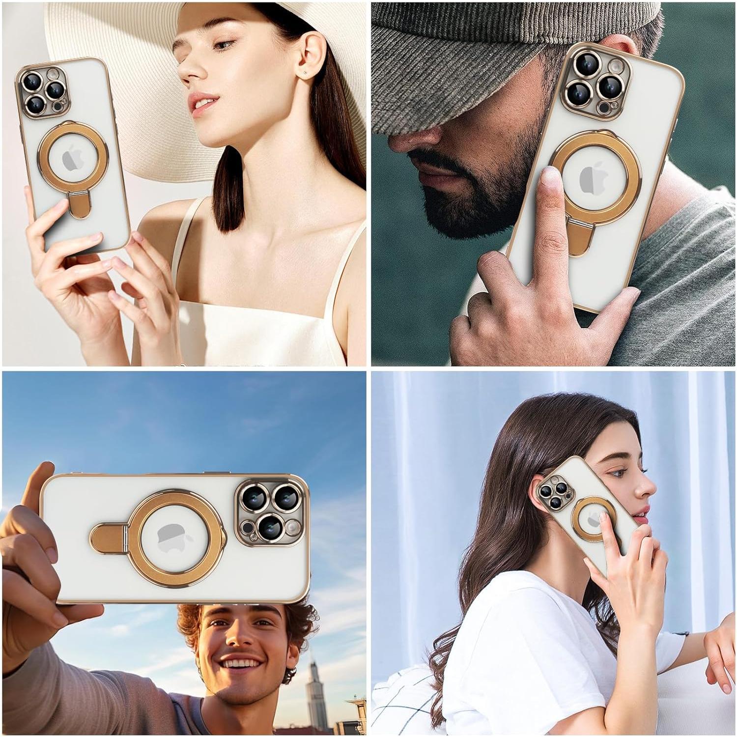 Funda Magnética Omio para iPhone 16 Pro Max con Soporte