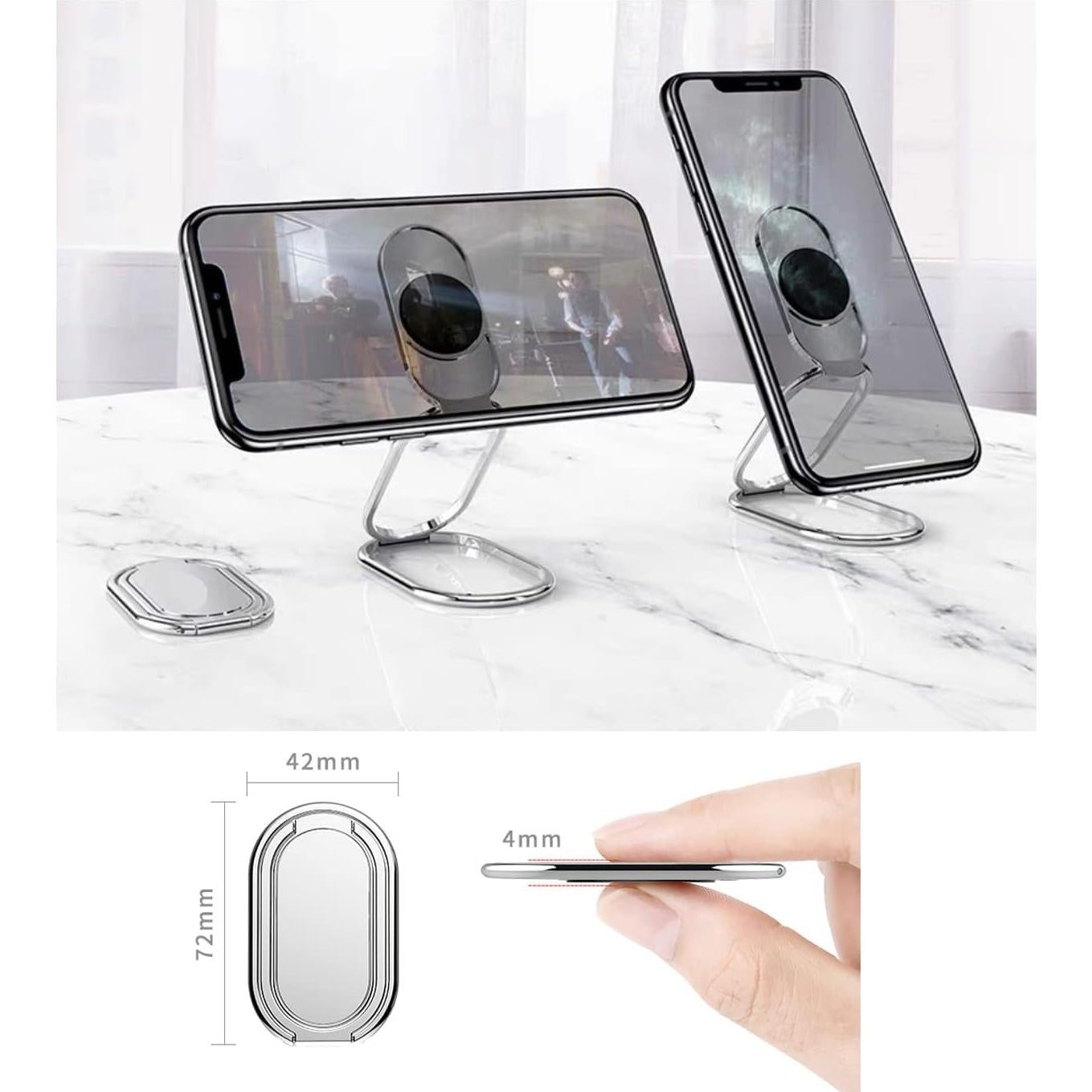 Soporte para Anillo de Teléfono Svyaxfa Oro Rosa Magnético