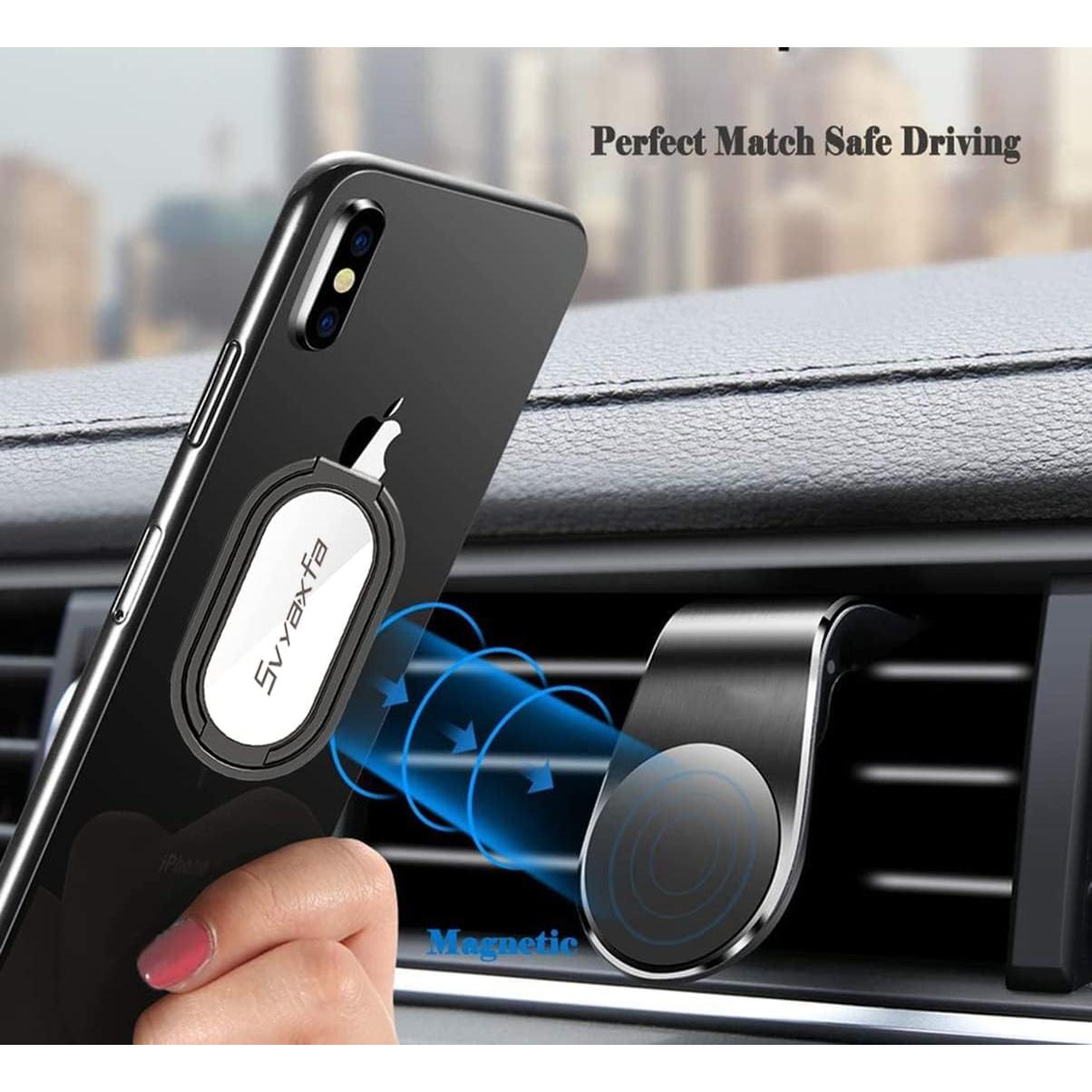 Soporte para Anillo de Teléfono Svyaxfa Oro Rosa Magnético