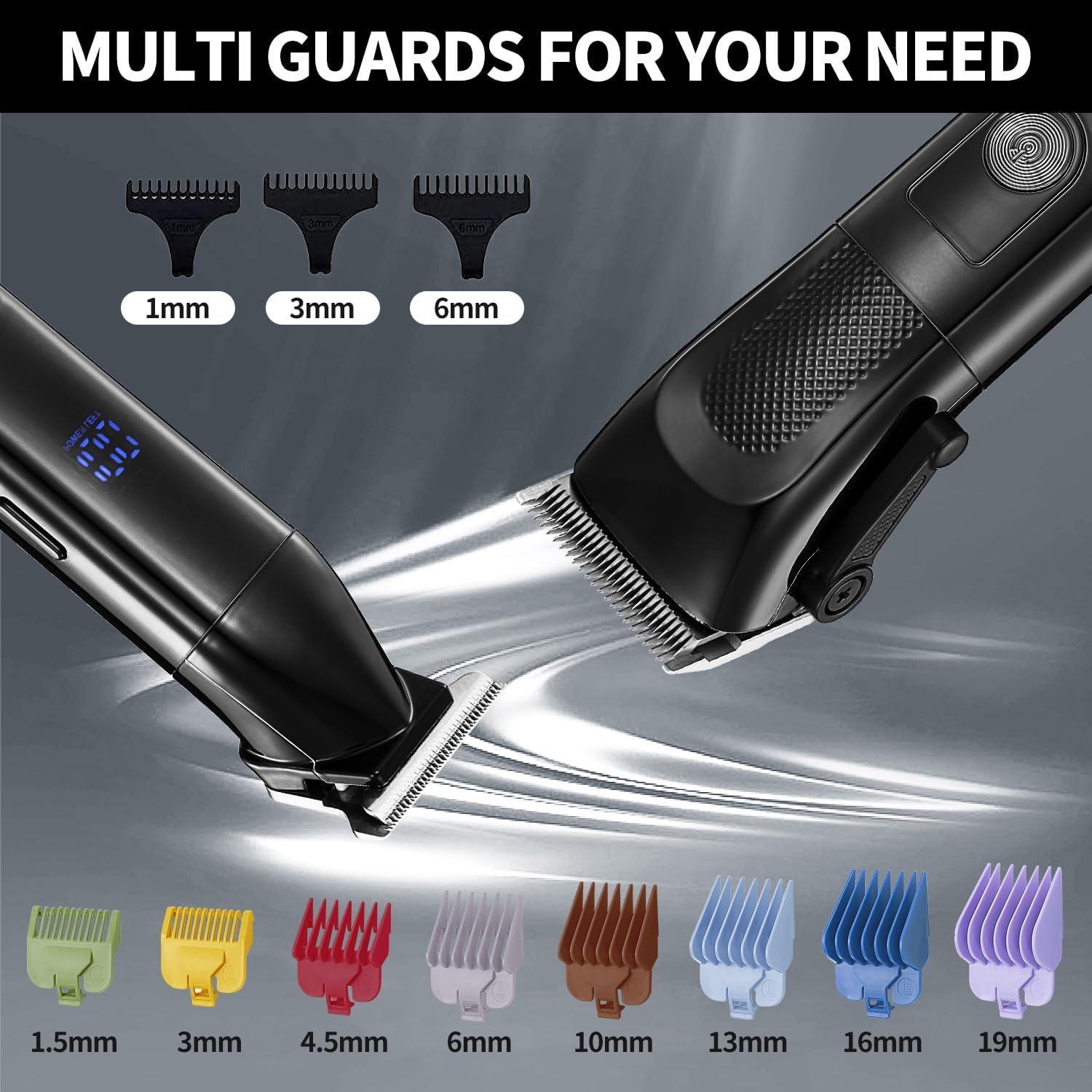 Kit de Recortadoras Roziapro para Hombre - Precisión y Carga Rápida