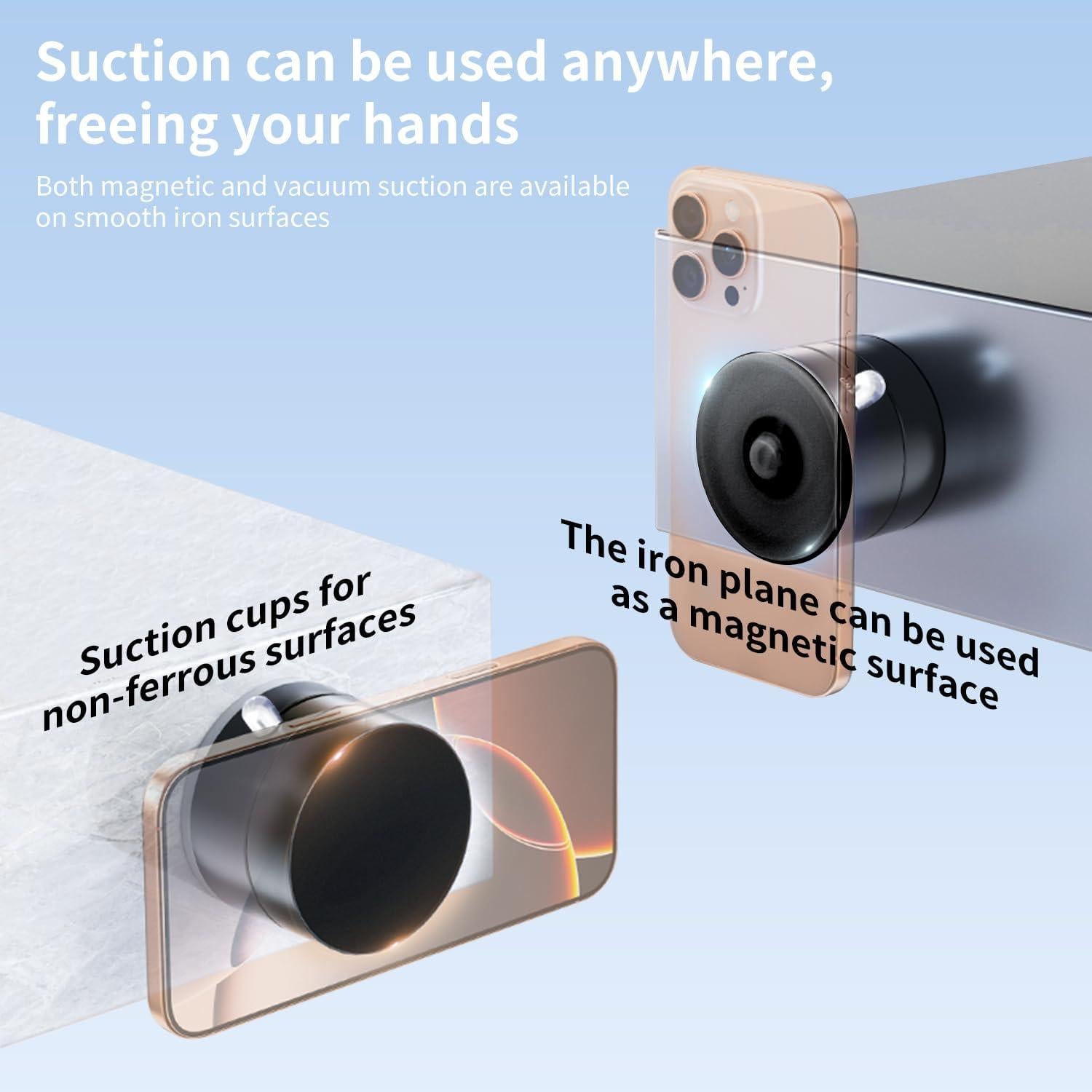 Soporte Magnético para Teléfono AIWOGEP A3 360° Plegable Negro