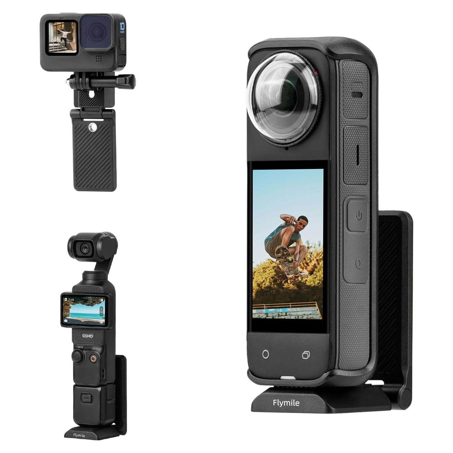 Soporte Magnético BRDRC para Insta360 X4 X3 y GoPro