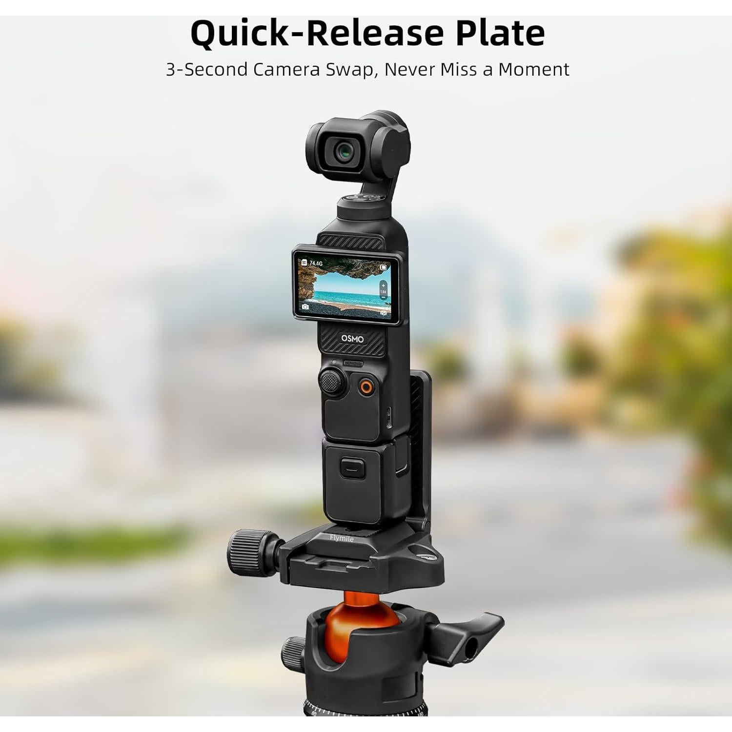 Soporte Magnético BRDRC para Insta360 X4 X3 y GoPro