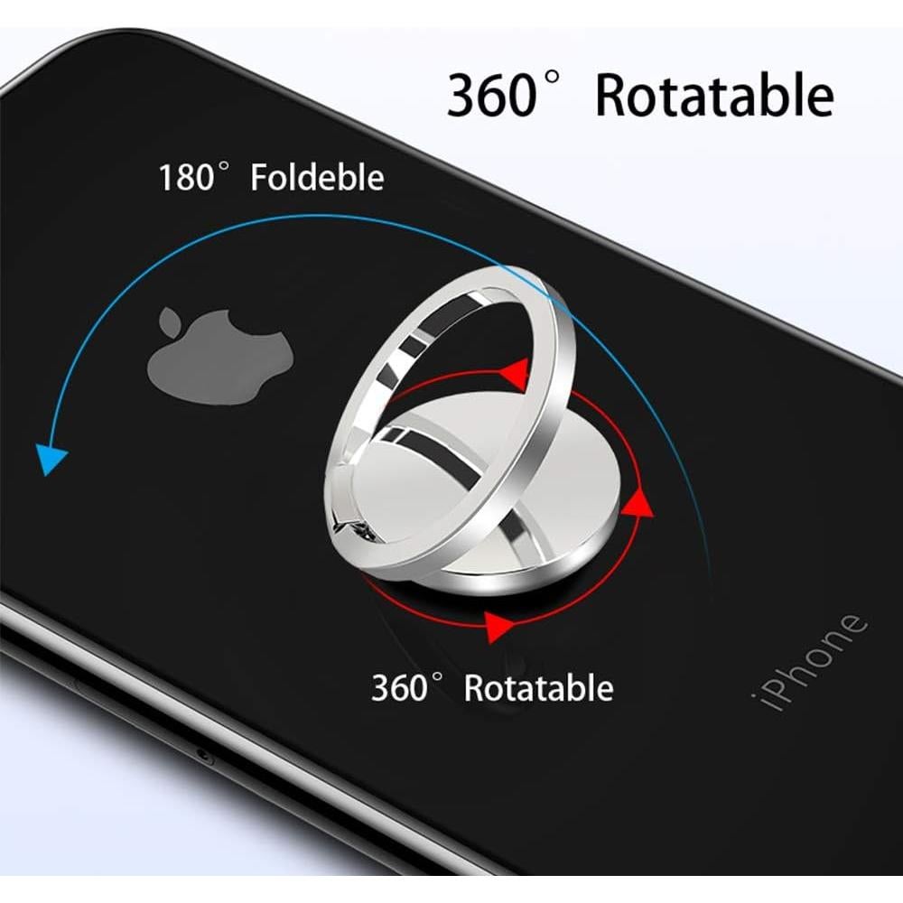 Soporte de Anillo para Teléfono Tomorotec Ultra Delgado Magnético