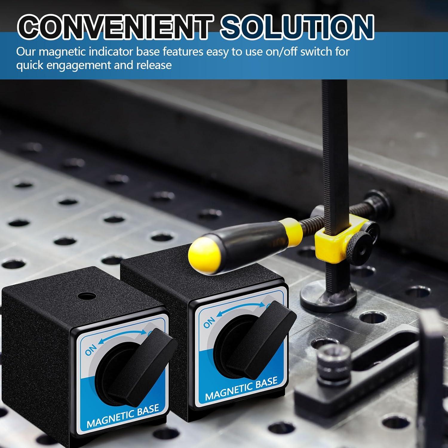 Soporte Magnético Reallnaive 2 Pcs 80 kg Interruptor On/Off