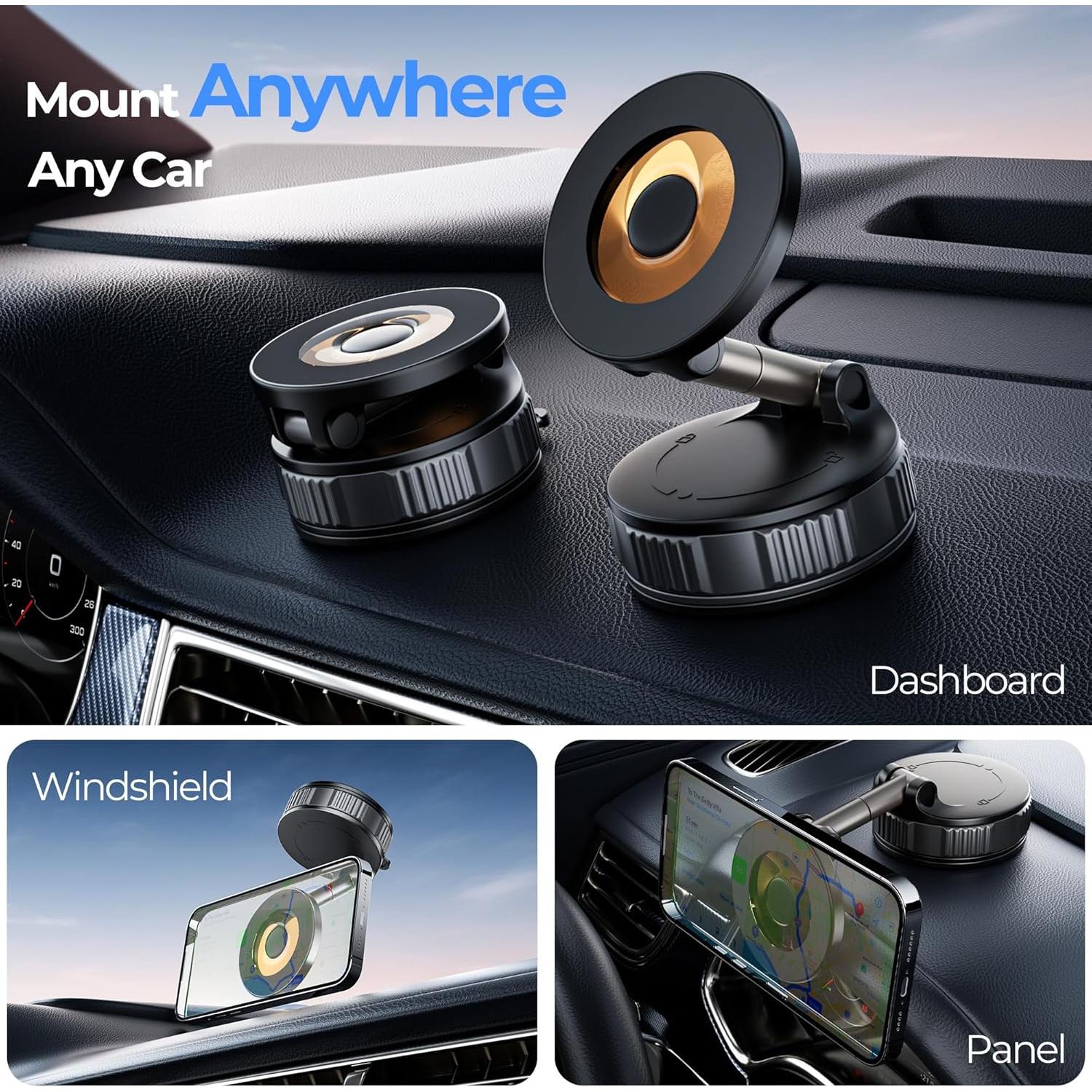 Soporte de Teléfono Magnético por Vacío Xuysi LC01 360° Ajustable