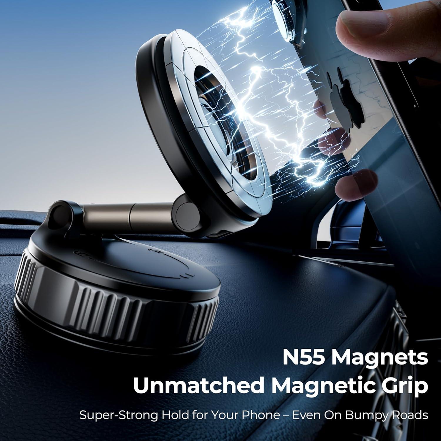 Soporte de Teléfono Magnético por Vacío Xuysi LC01 360° Ajustable