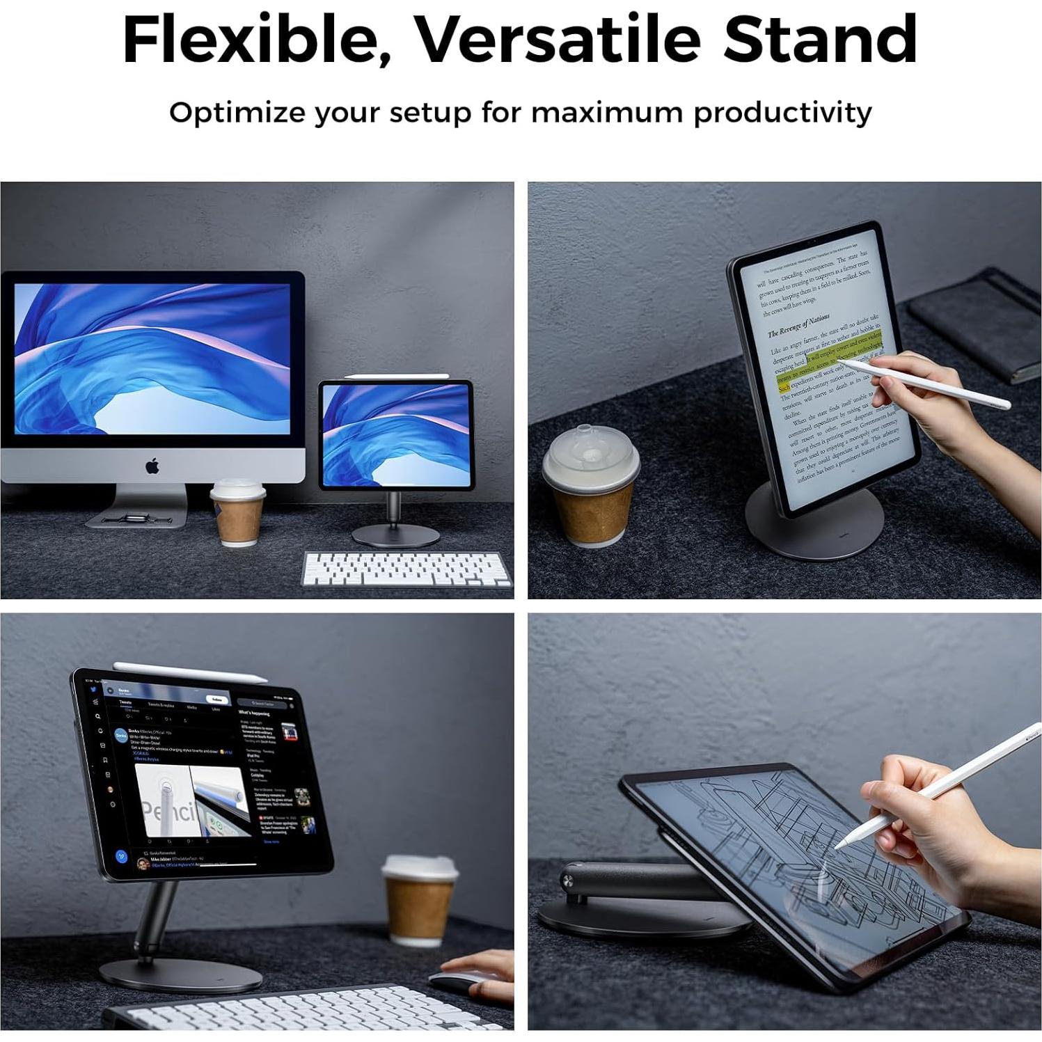 Soporte Magnético BENKS para iPad Air 13" y Pro 12.9" 360°