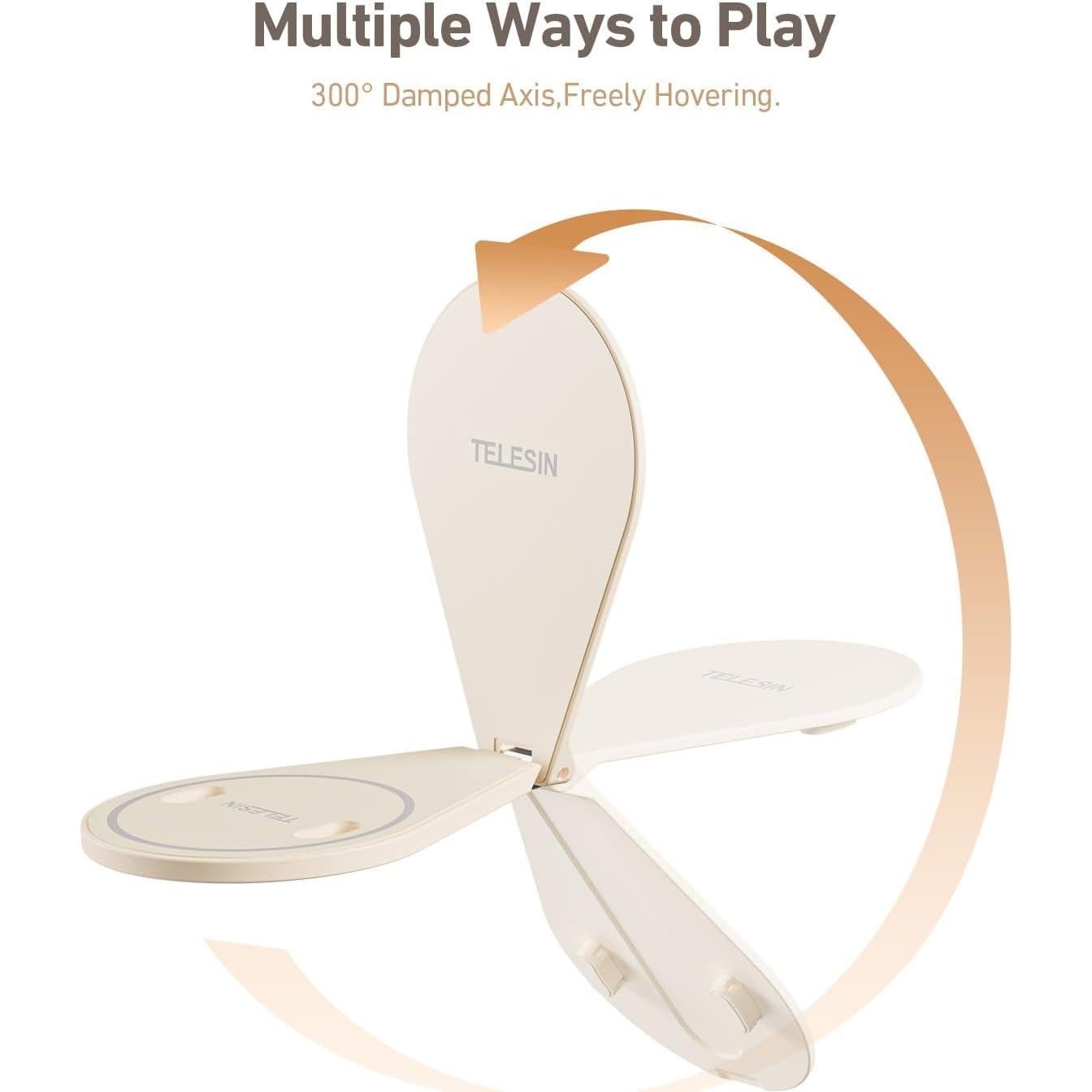 Soporte Magnético para Teléfono TELESIN 4-en-1 Plegable 300°