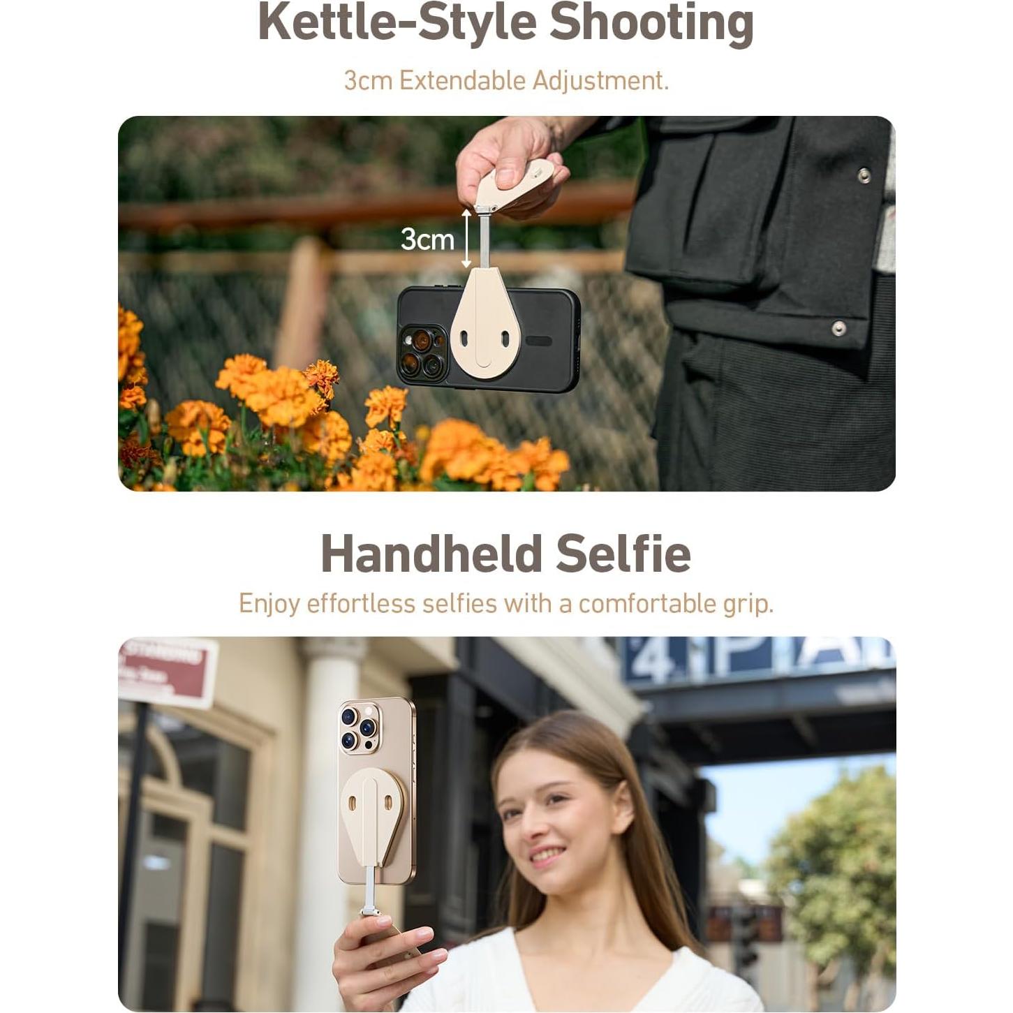 Soporte Magnético para Teléfono TELESIN 4-en-1 Plegable 300°