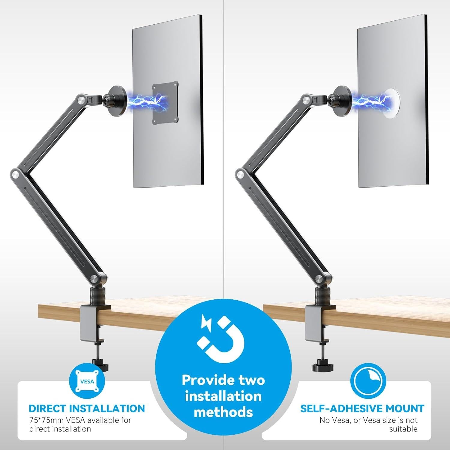 Soporte de Mesa Portátil Magnético Jakeko para Tabletas 4.7" a 22"