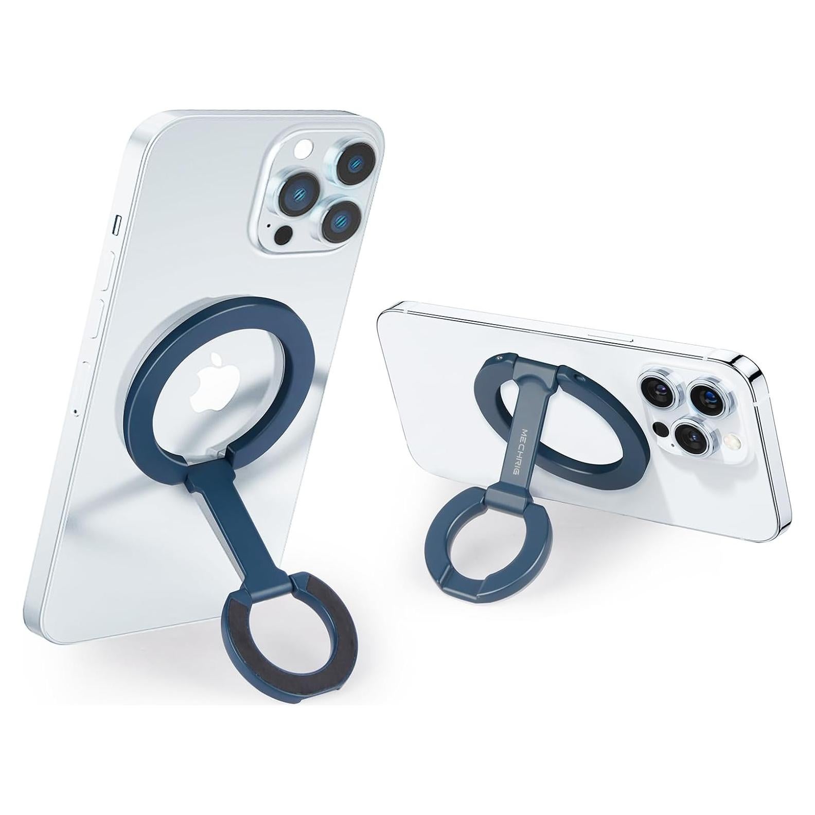 Soporte Magnético Plegable para Teléfono Móvil Mechrig Azul