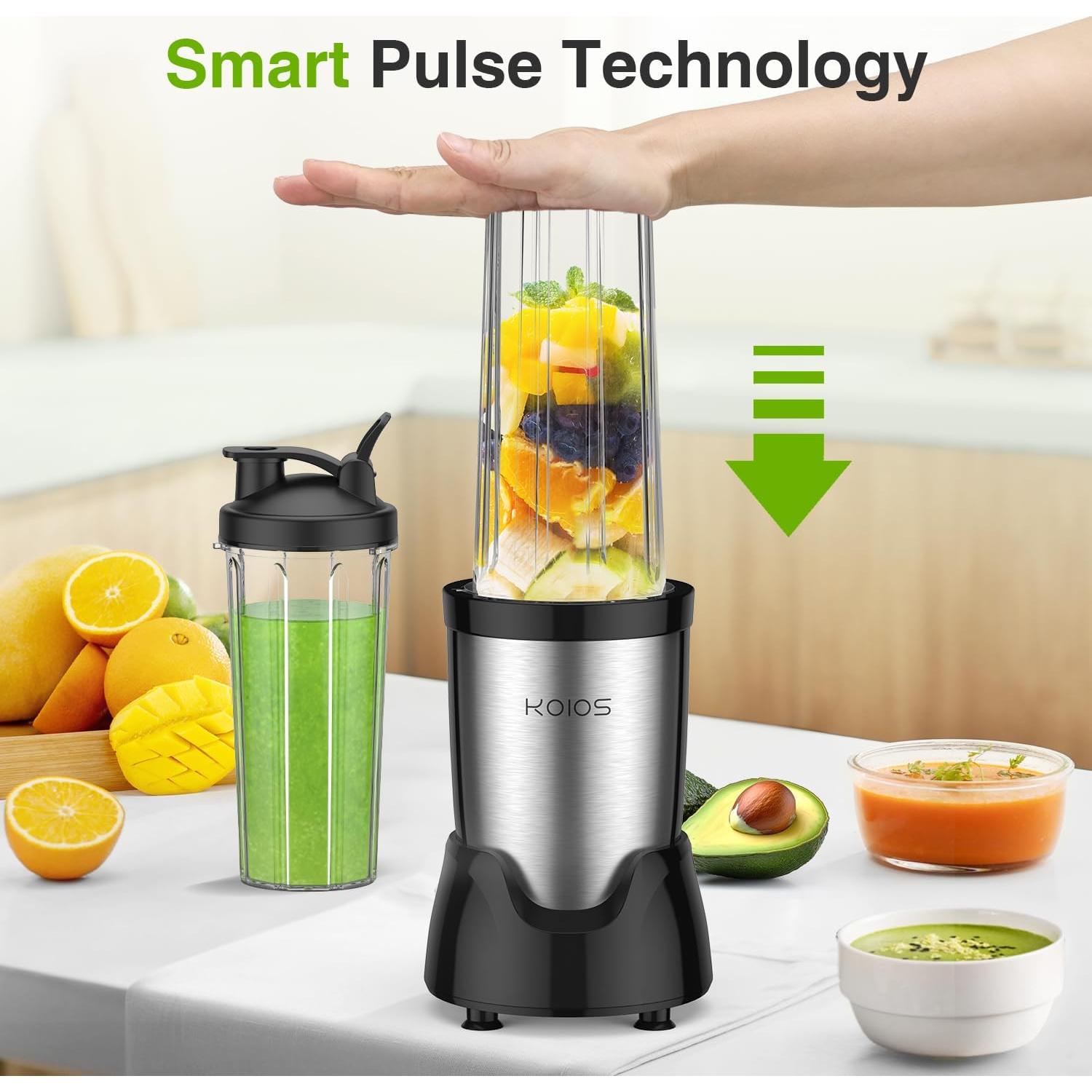 Batidora KOIOS BL319B 22000 RPM con 3 tazas de 650ml