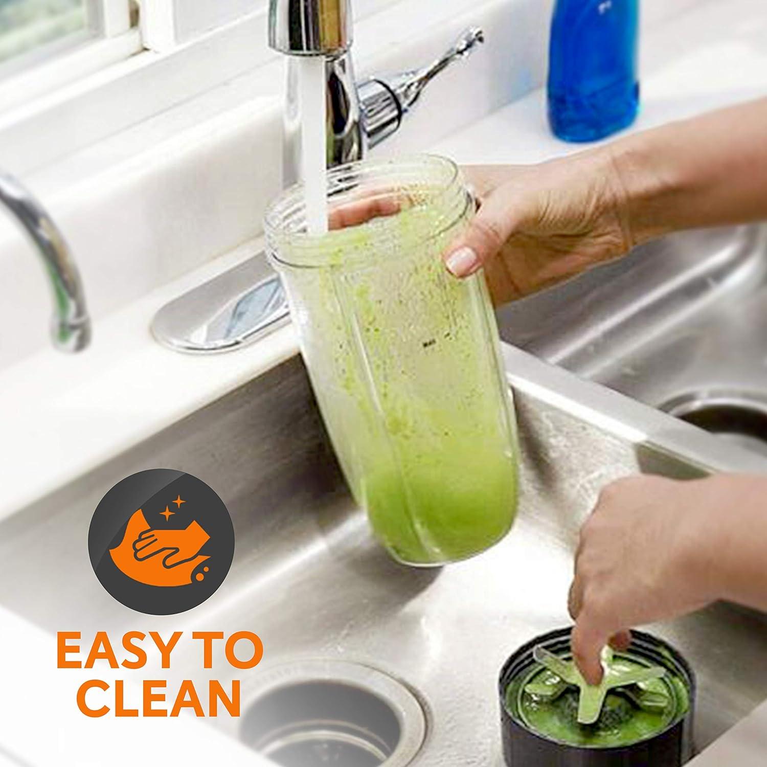 Licuadora Eléctrica NutriChef NCBL1000 1000W con Tazas 20 y 24 oz