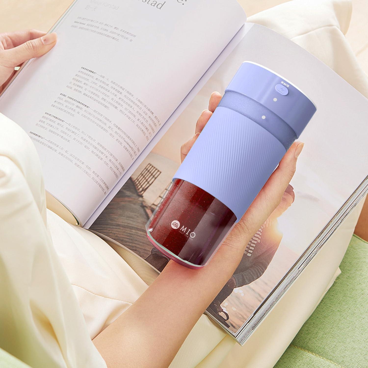 Licuadora Portátil MIO SJ-1001 300 mL Recargable USB-C Púrpura