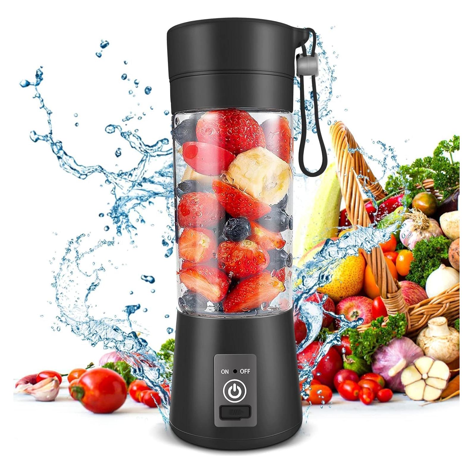 Licuadora Portátil Nicovenant 380ml USB Inalámbrica para Smoothies