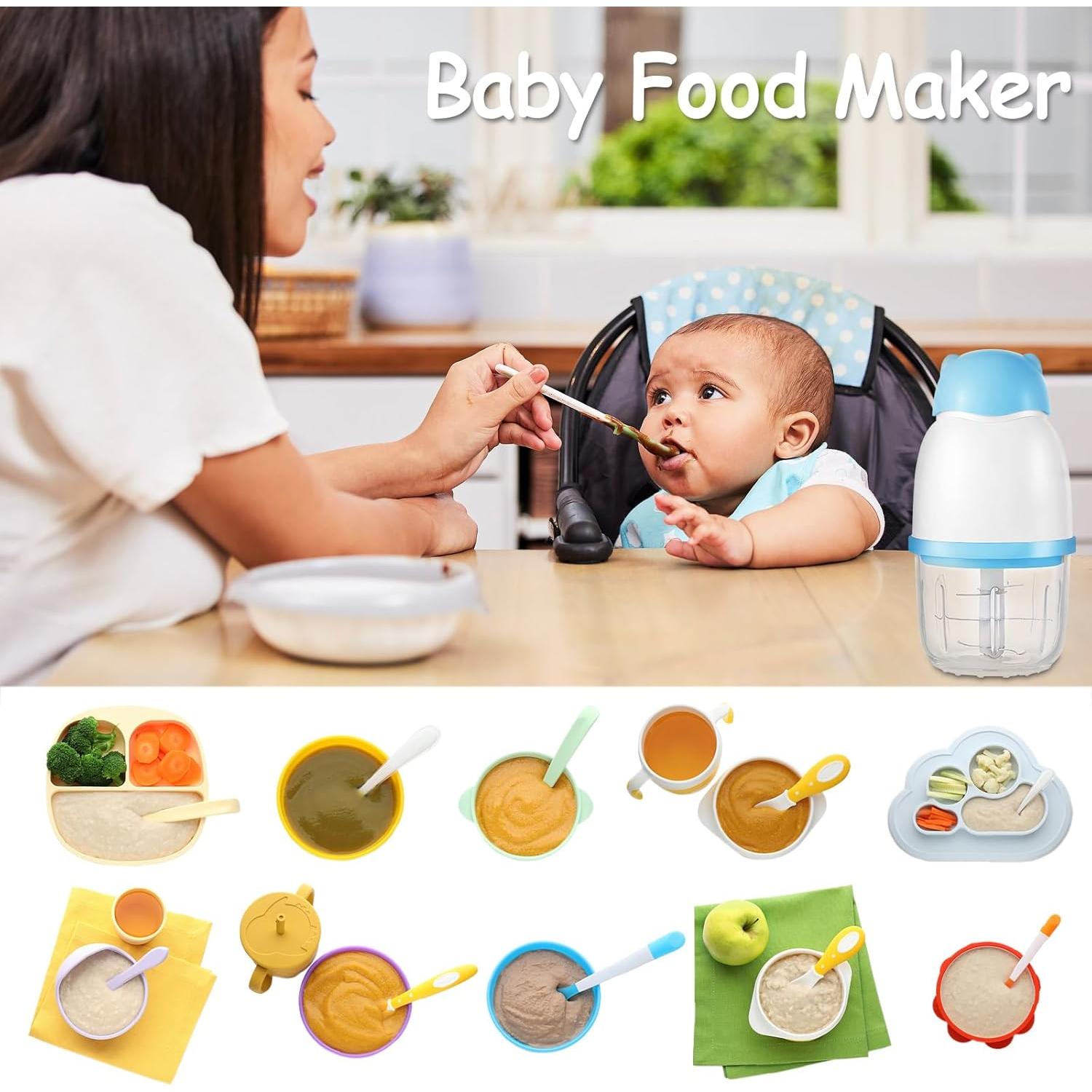 Procesador de Alimentos Inalámbrico SF SUNFUNY 350ml 6 Cuchillas