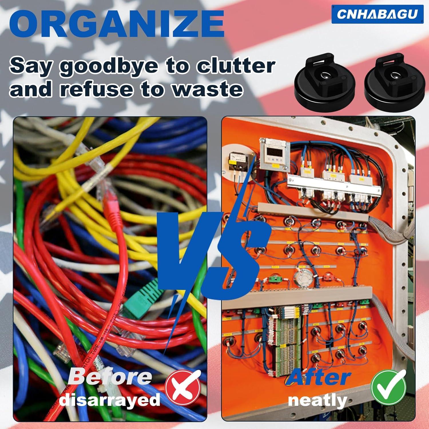 Soporte de Brida Magnética CNHABAGU 6 Piezas 11.34 kg Negro