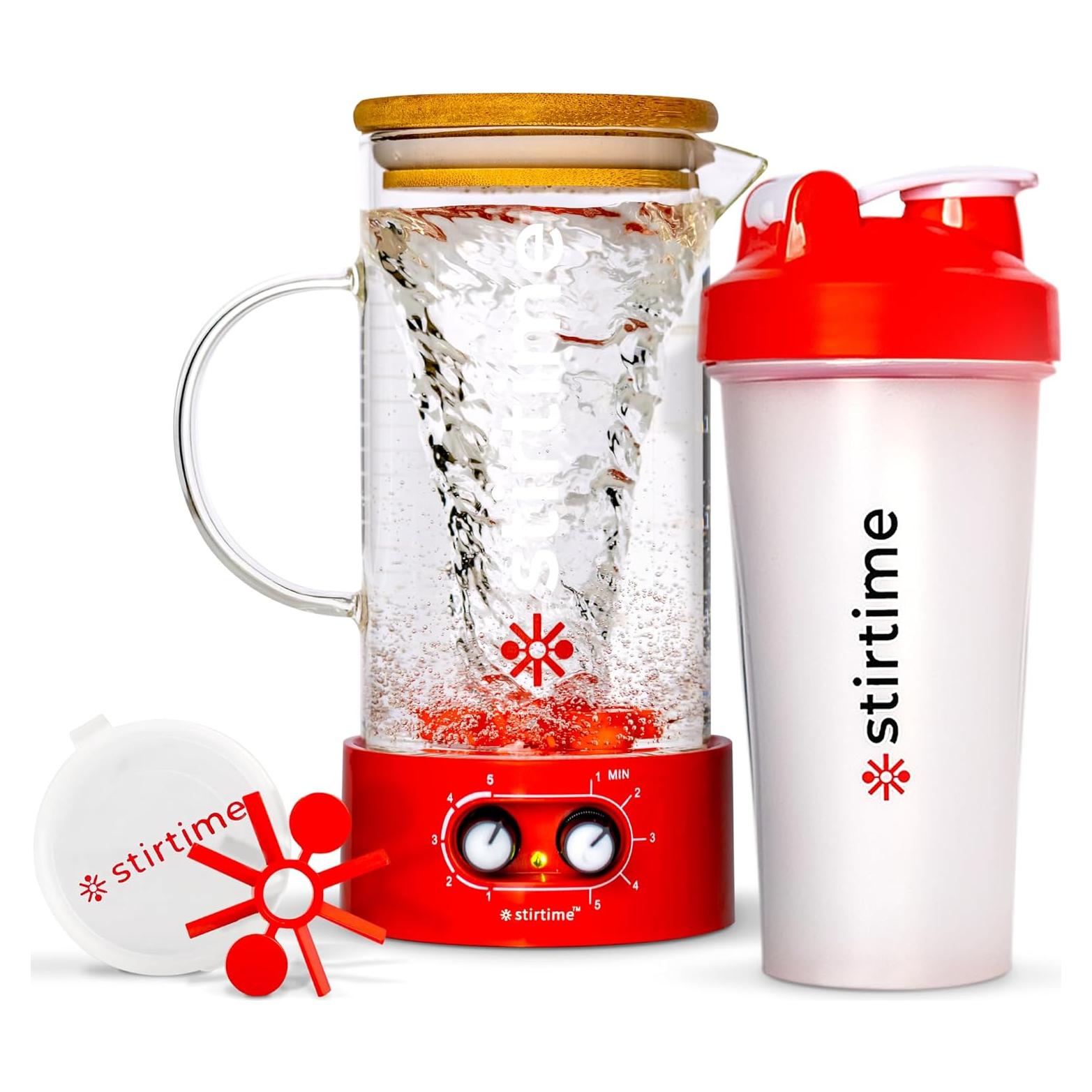 Mezclador Magnético Portátil Stirtime 600ml Sin Grumos