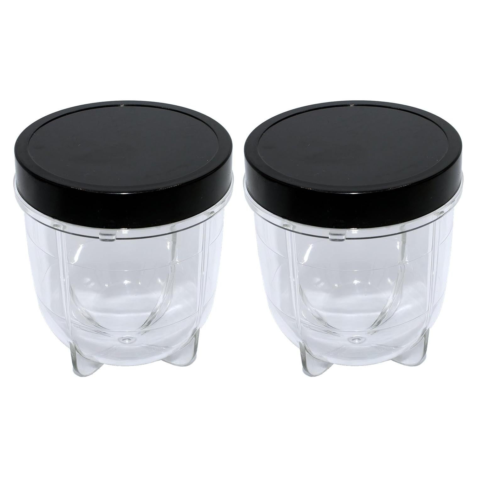 Tazas de Reemplazo Blendin para Licuadora Magic Bullet 8oz (2 Pzs)