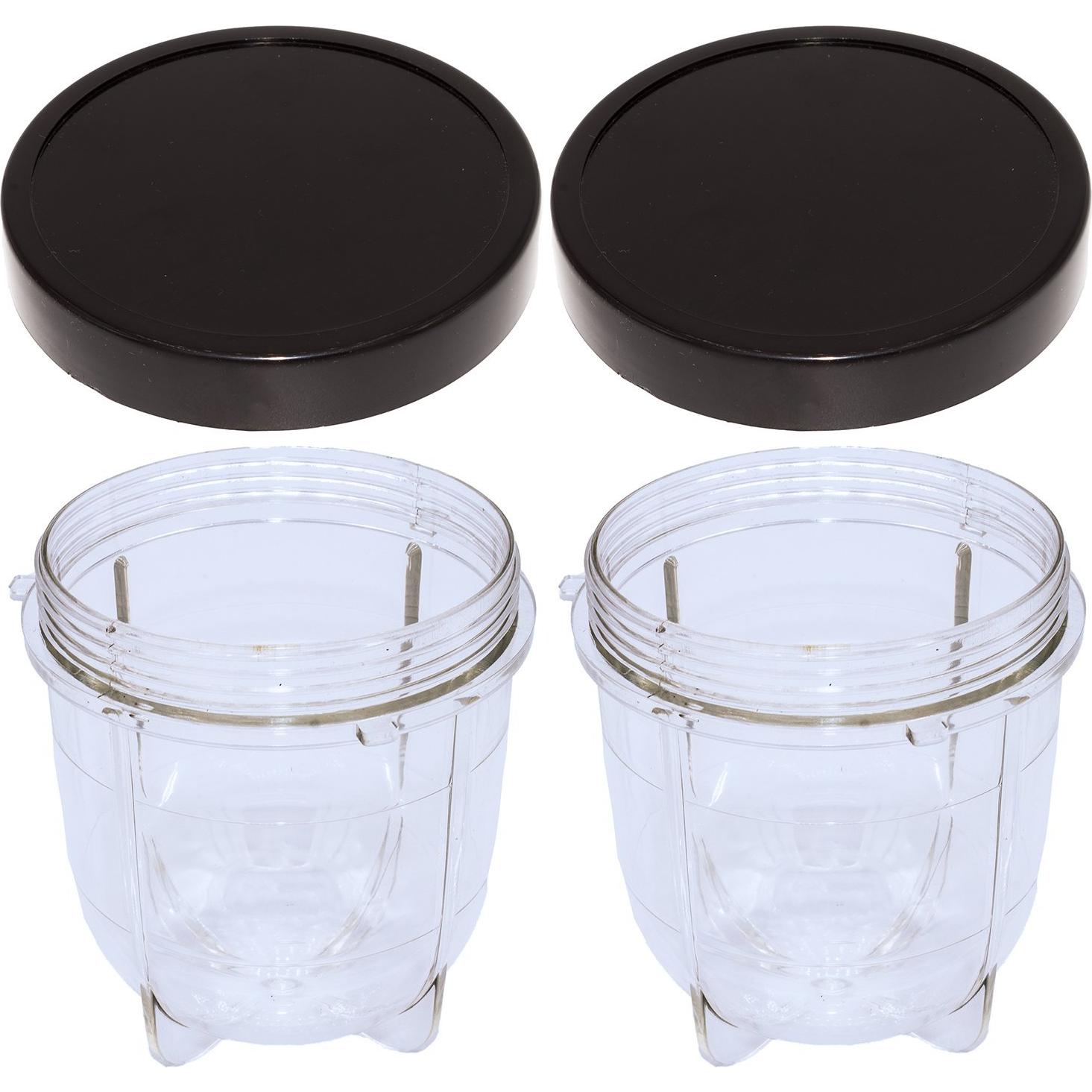 Tazas de Reemplazo Blendin para Licuadora Magic Bullet 8oz (2 Pzs)