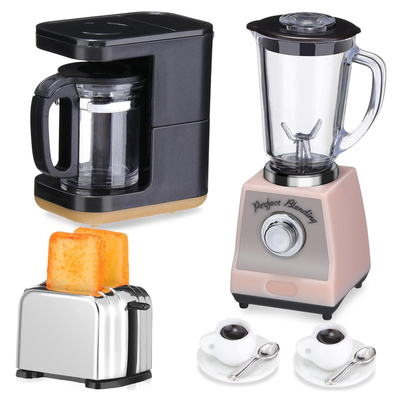 Juego de Cocina Miniatura 5 Piezas Hollowfly para Casa de Muñecas