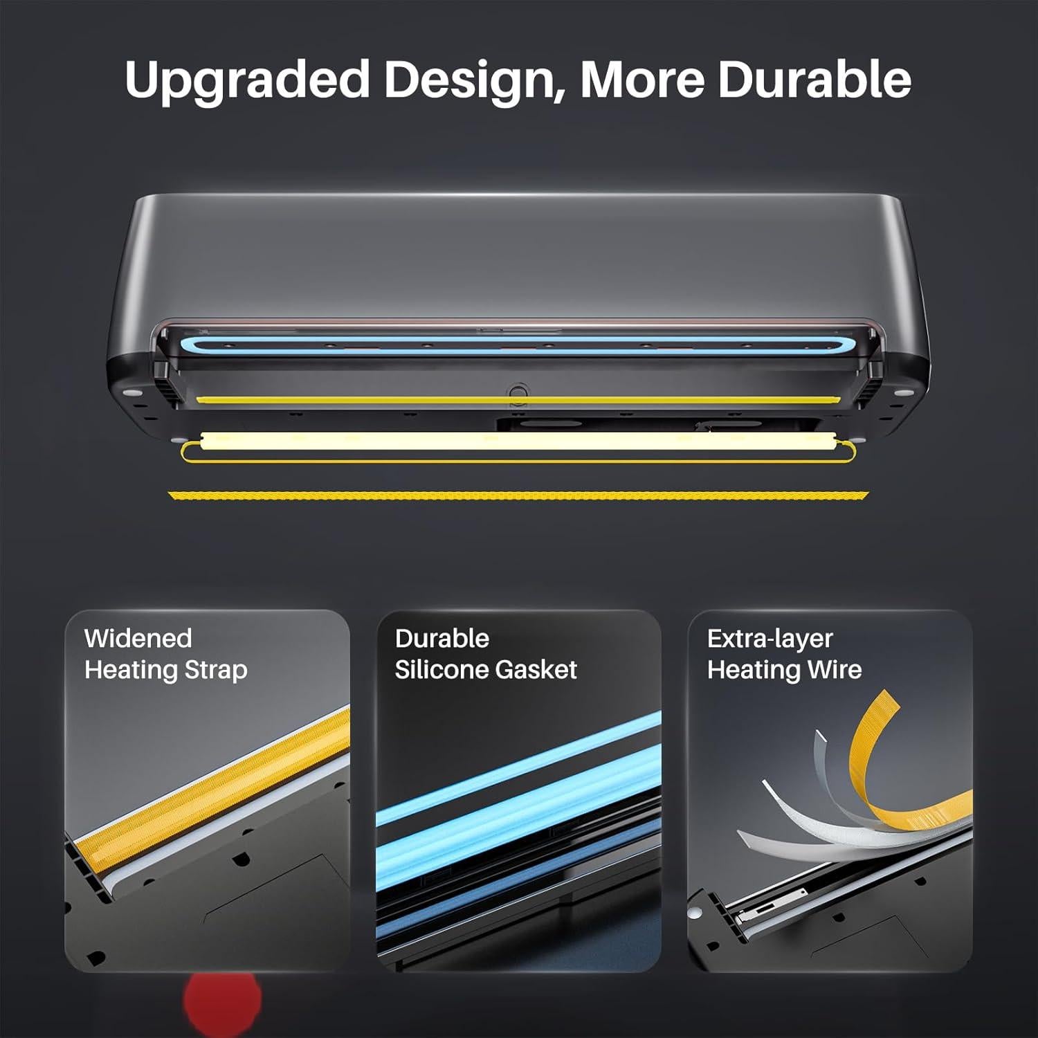 Máquina Selladora al Vacío InnJoey FBHL1035 135W Automática