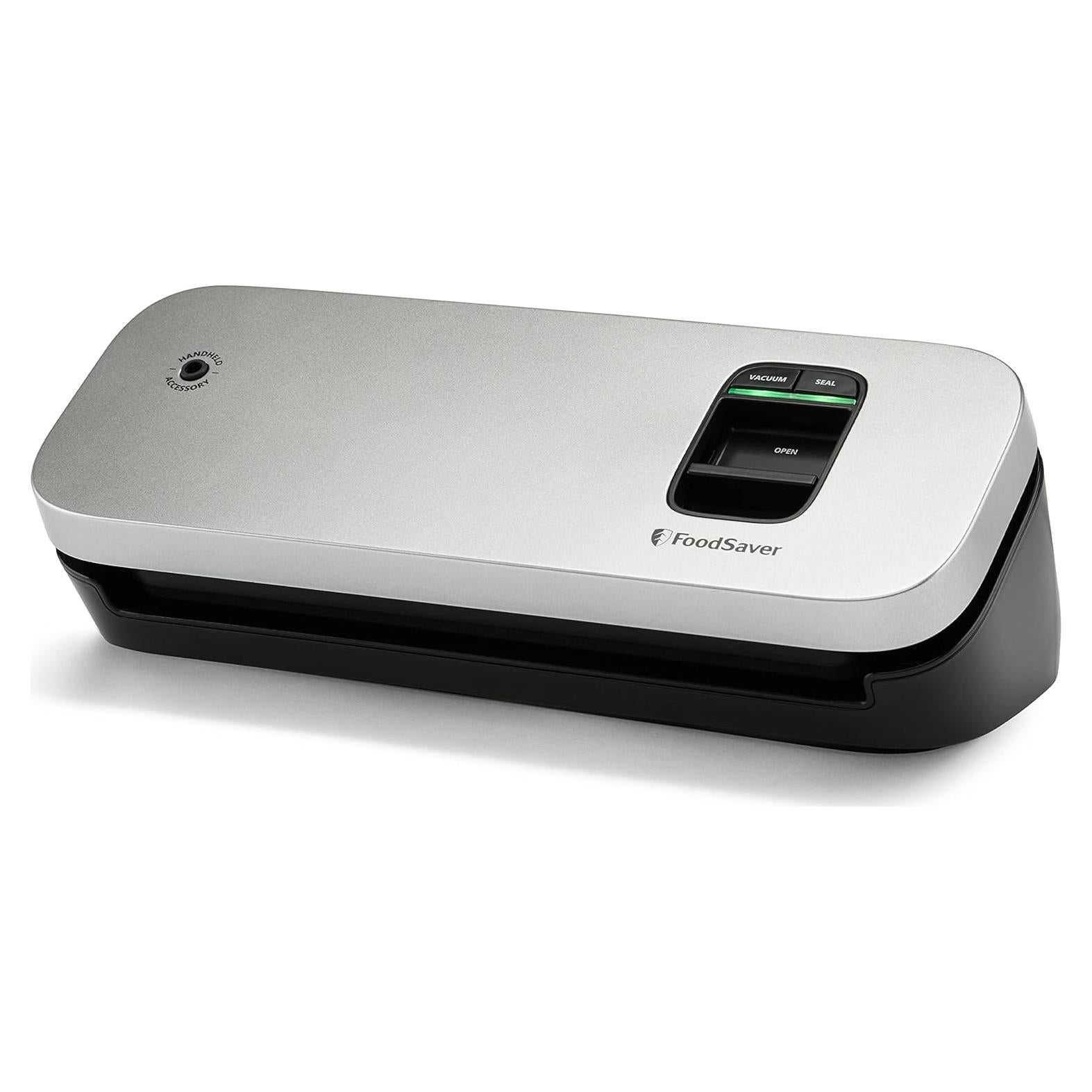 Selladora al Vacío FoodSaver 31161366 Compacta Plata 90W