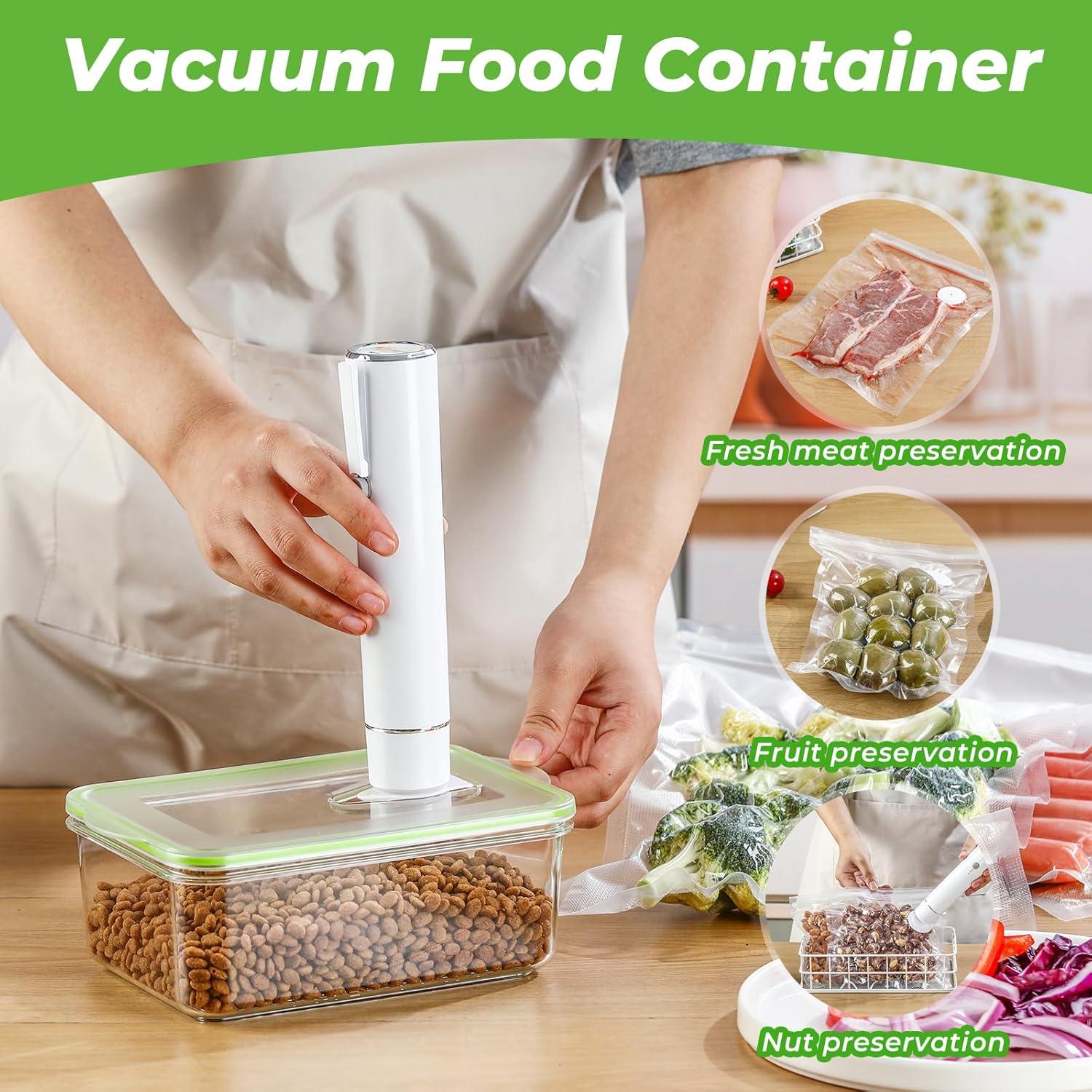 Sellador al vacío portátil Joongoom con 5 bolsas y tapón