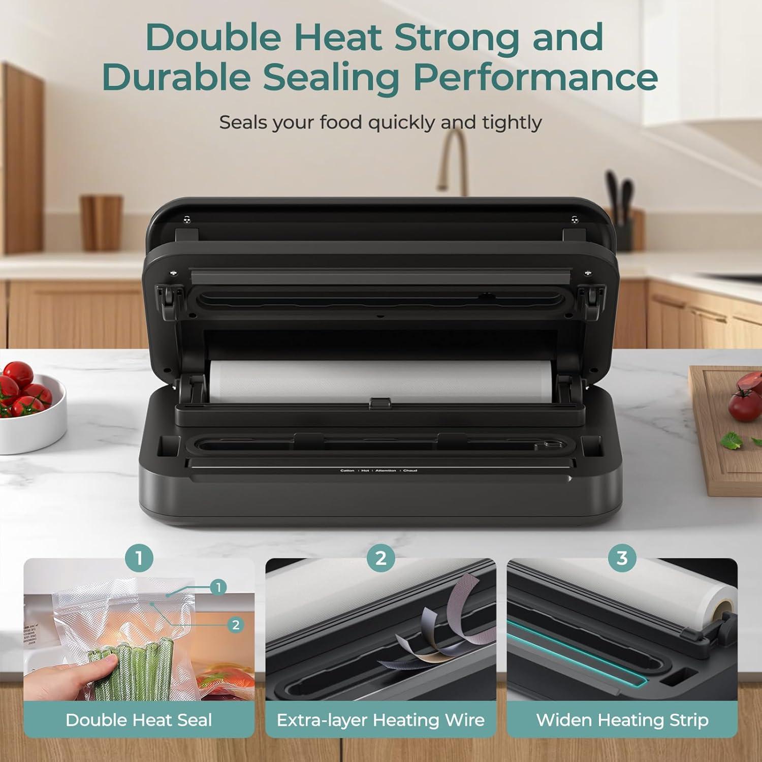 Sellador de Vacío Tafunor 5189 Pro Max 14 en 1 Automático