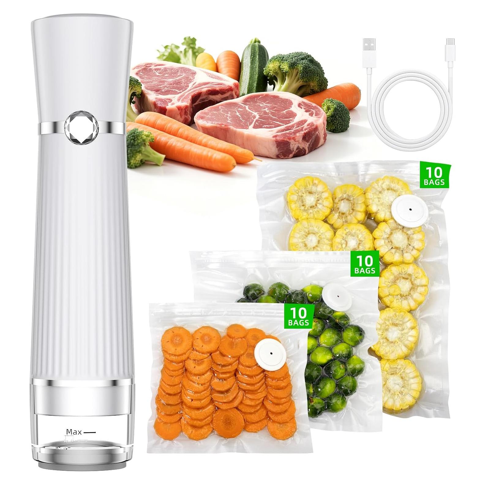 Sellador al vacío Istarziberlla S1 compacto con 30 bolsas