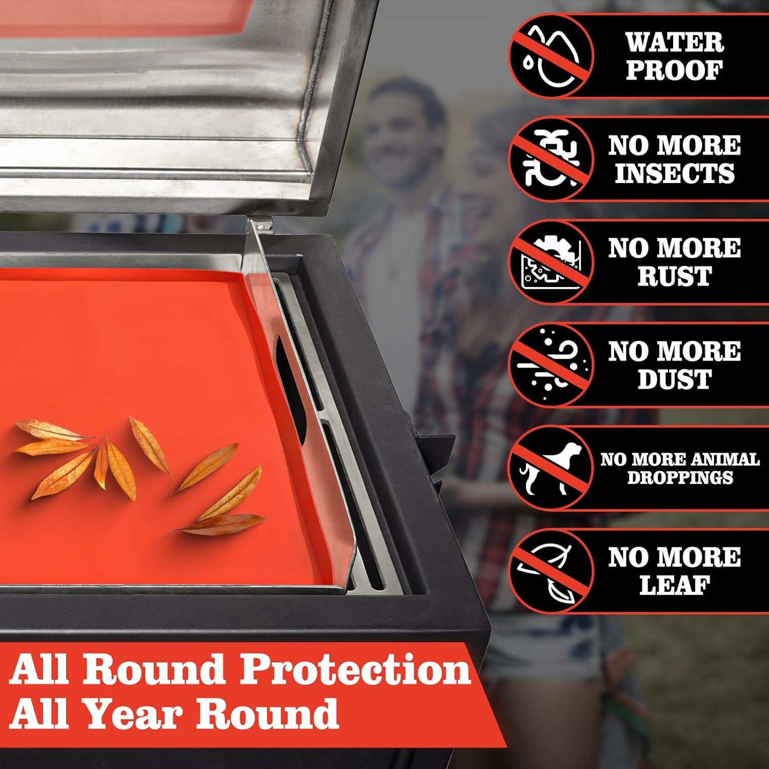 Manta de Silicona PURPLEBIRD 43 cm para Plancha Impermeable