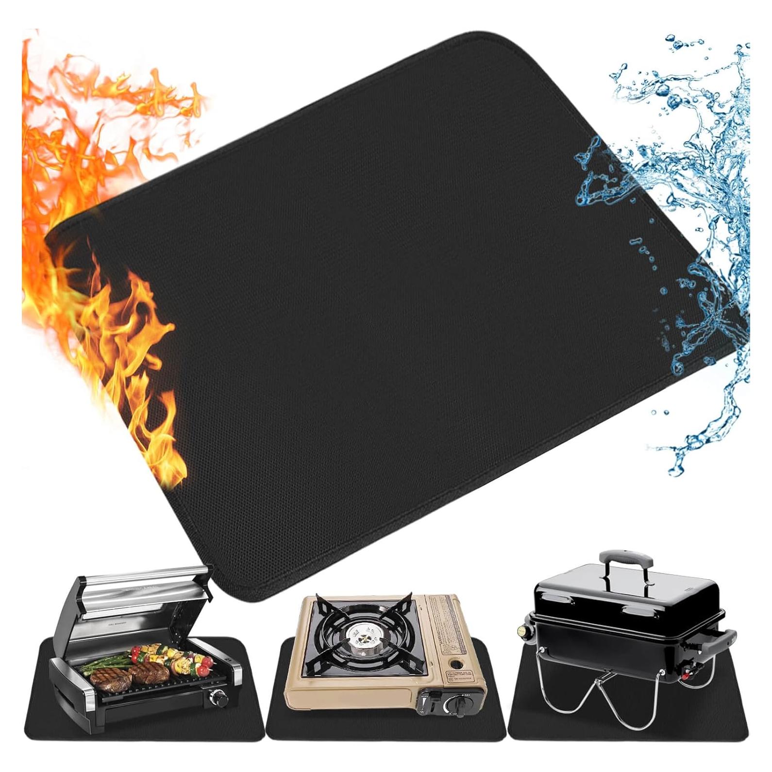 Alfombrilla para Parrilla TOHONFOO 15x18cm Resistente al Calor