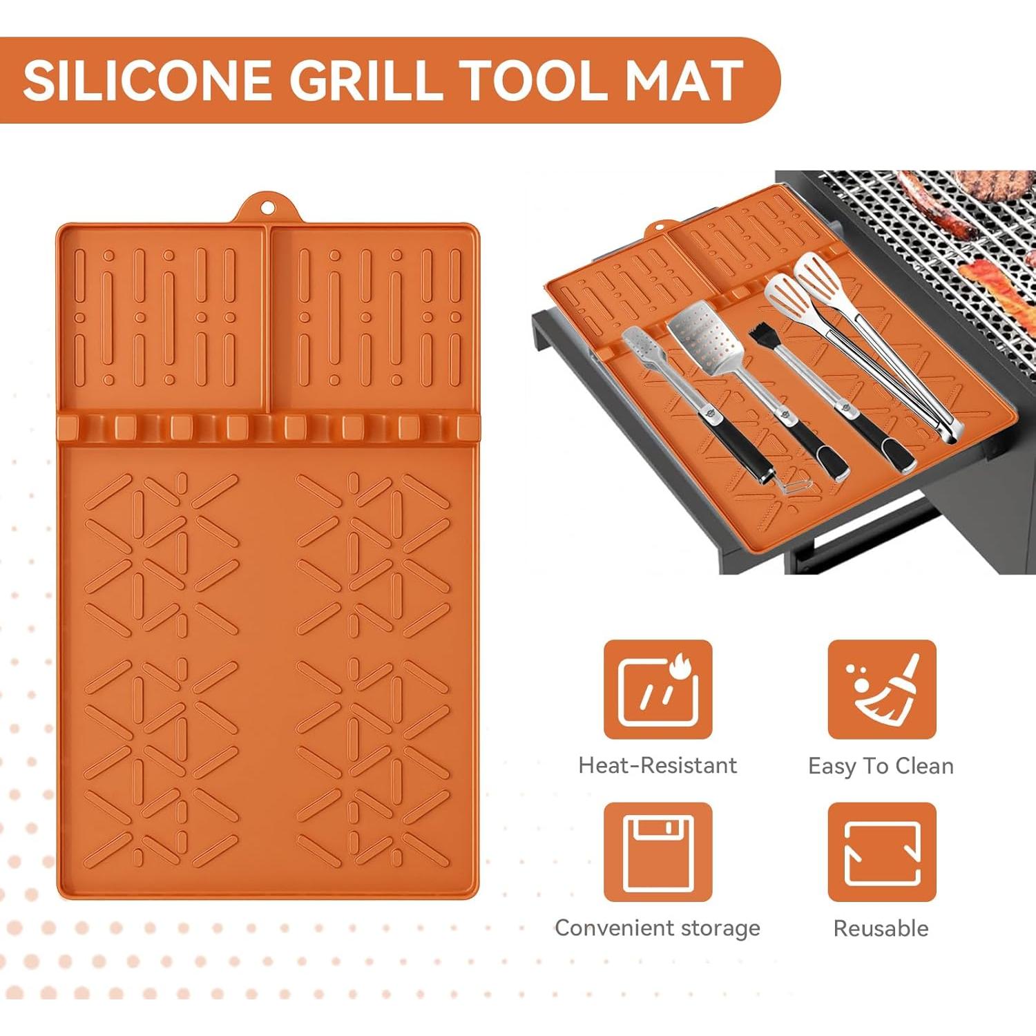 Alfombrilla de Silicona Resistente al Calor Ninja FlexFlame 1PCS