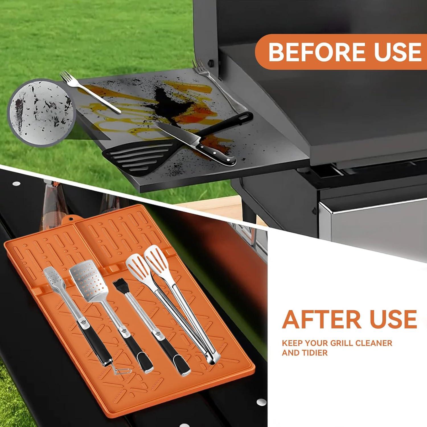 Alfombrilla de Silicona Resistente al Calor Ninja FlexFlame 1PCS