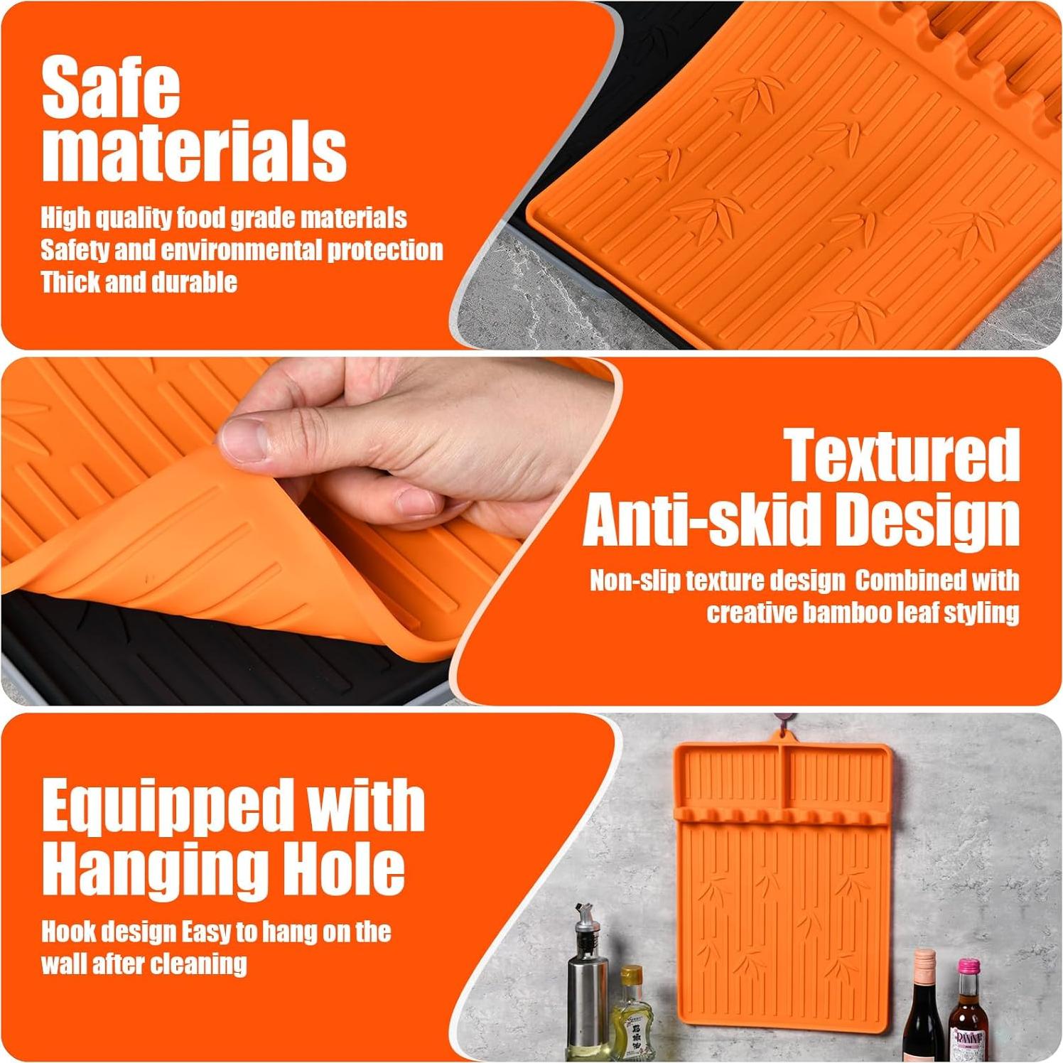 Alfombrilla de Silicona JoySi para Parrilla Blackstone 42x30cm