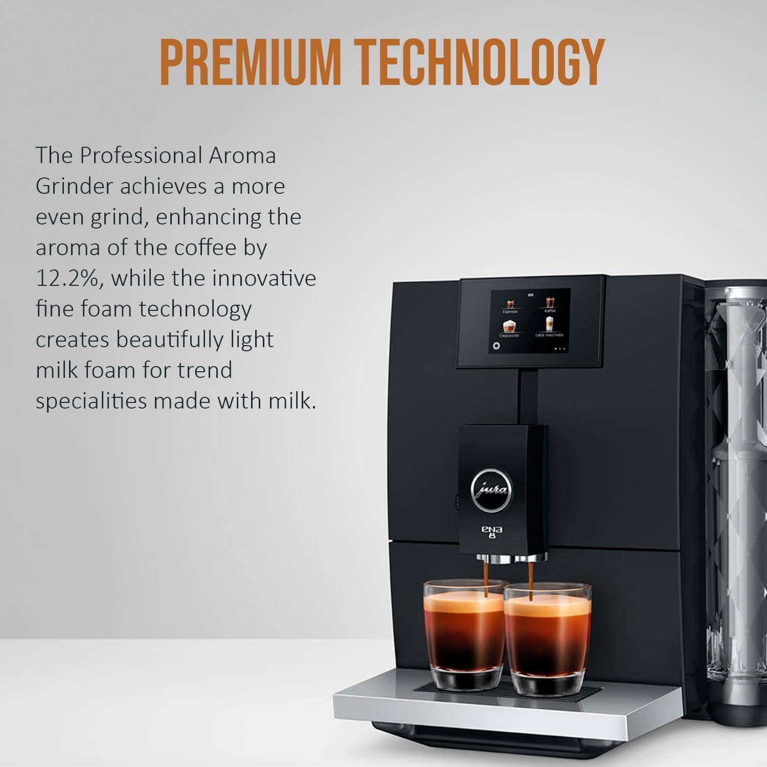 Máquina de Espresso Automática Jura ENA 8 - Negro Metropolitano