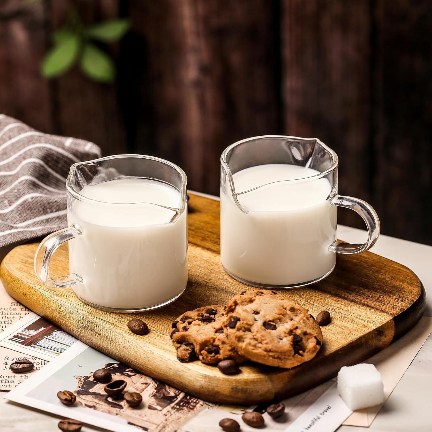 Juego de 2 Tazas de Espresso de Vidrio SENTVEND 113ml