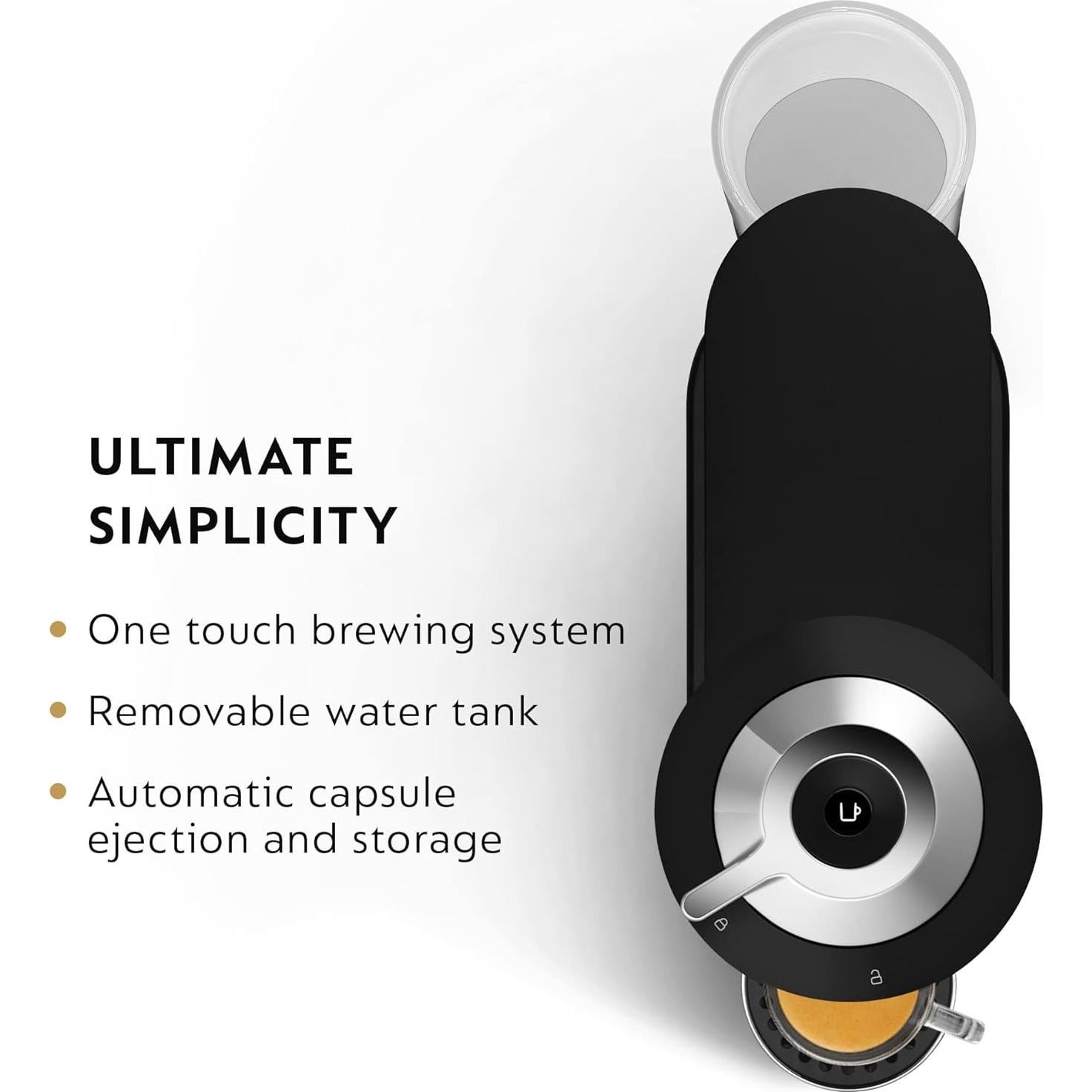 Cafetera Nespresso Vertuo Next Deluxe con Espumador Aeroccino