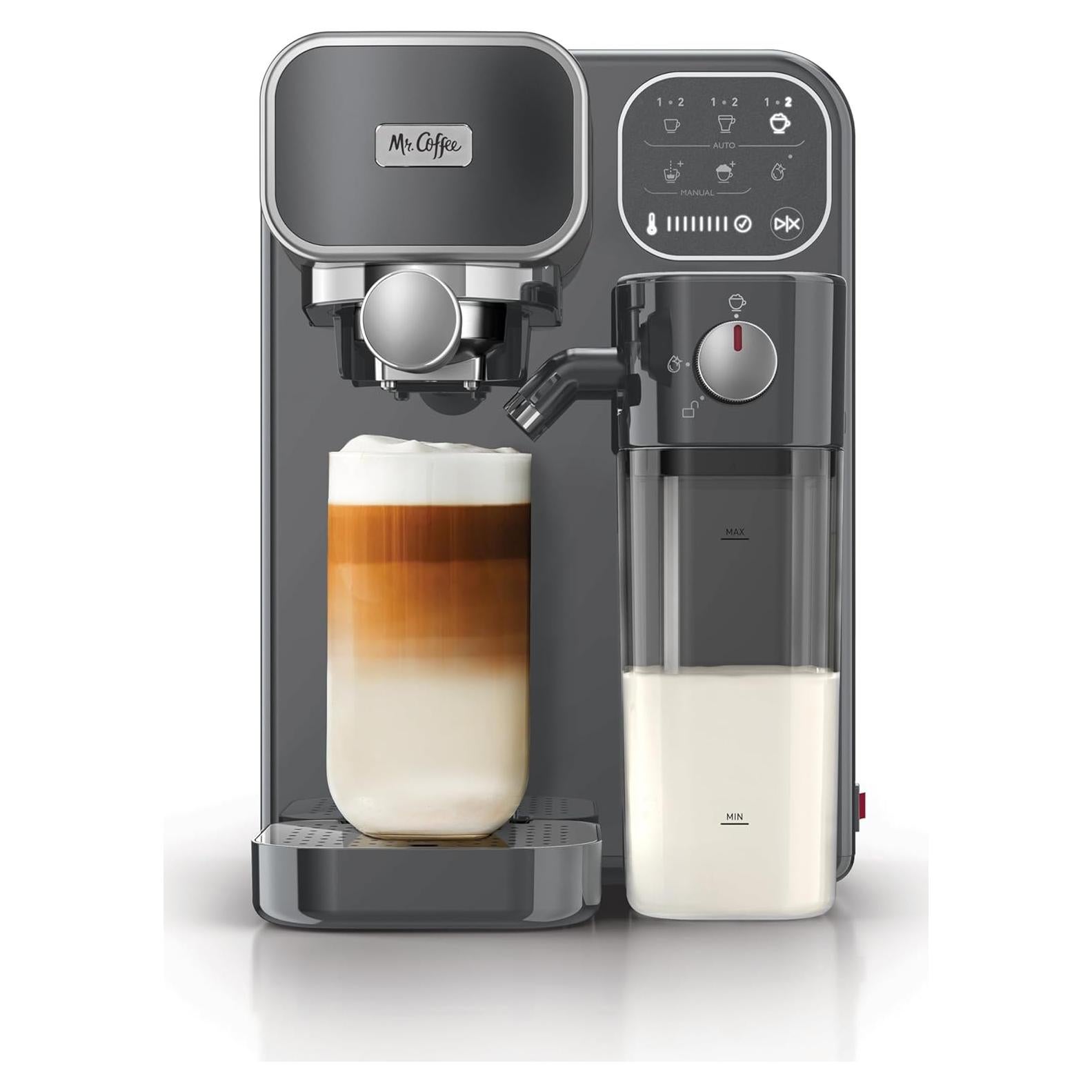 Máquina de Espresso Mr. Coffee Prima Latte Luxe Automática