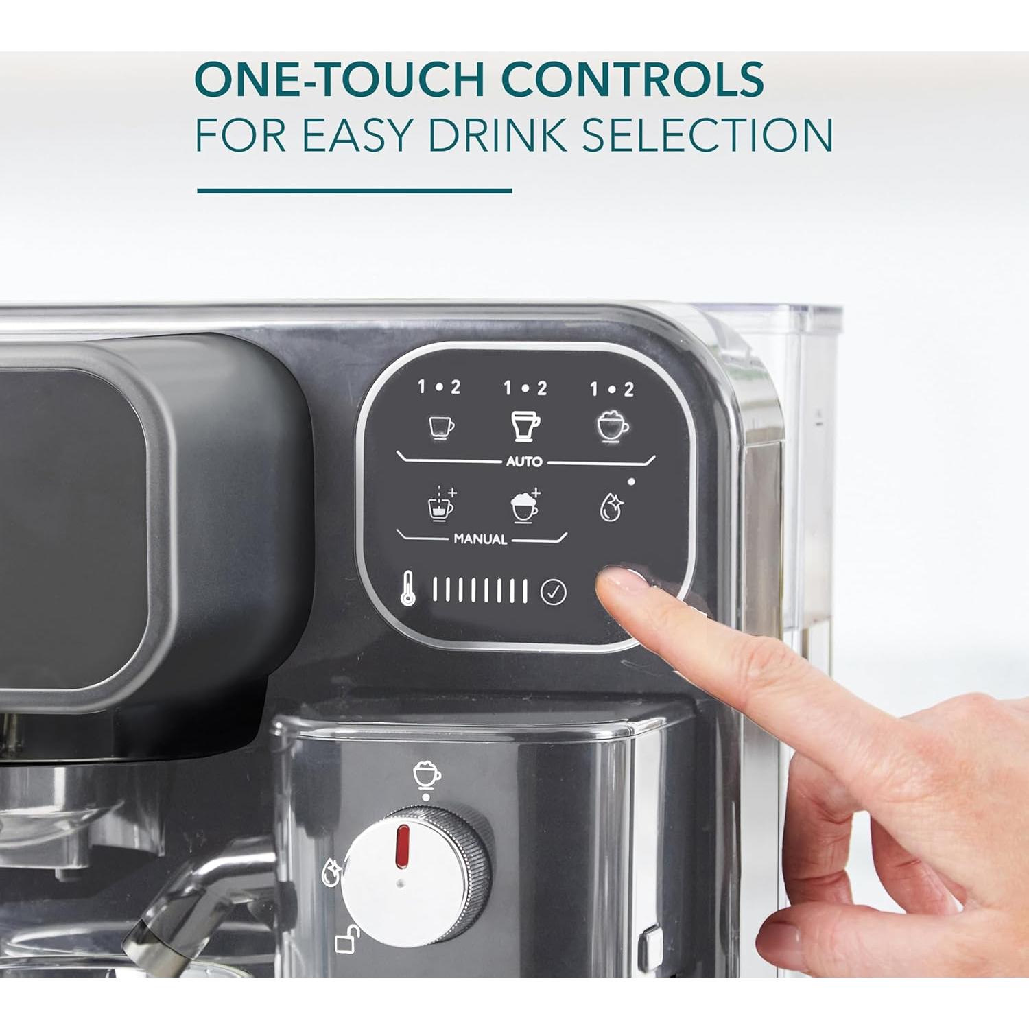 Máquina de Espresso Mr. Coffee Prima Latte Luxe Automática