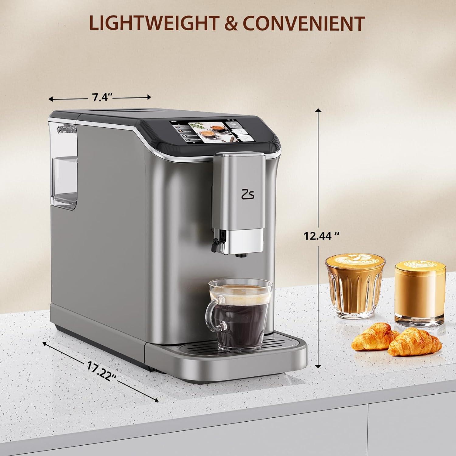Máquina de Espresso Automática GarveeTech 20 Bar con Molinillo