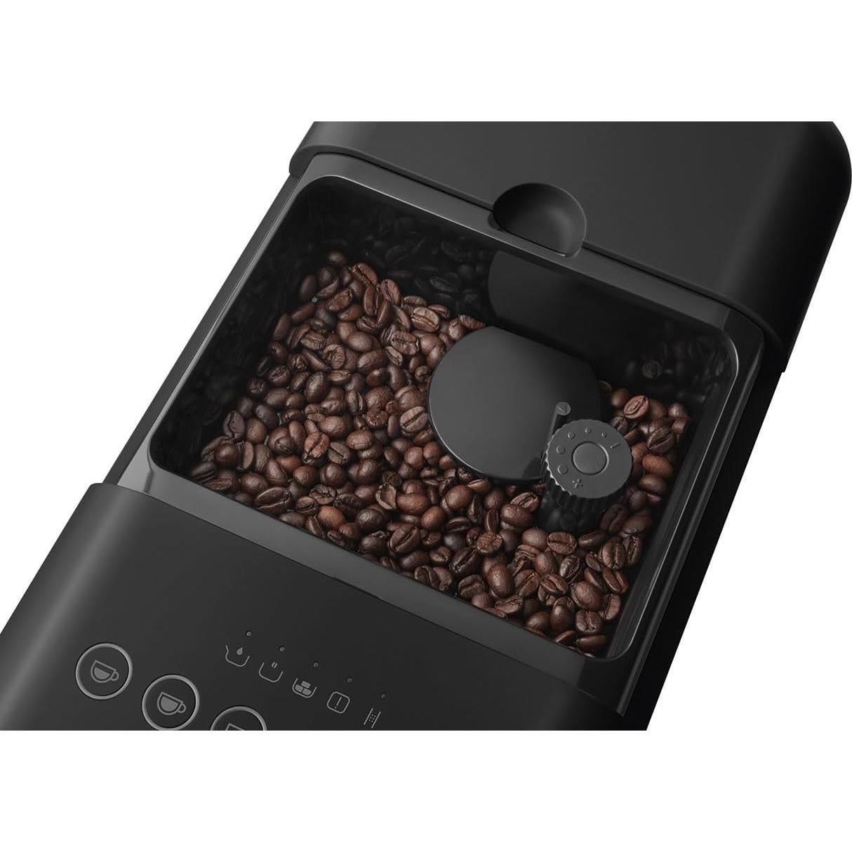 Máquina de Espresso Automática Smeg BCC13 con Molinillo y Espumador