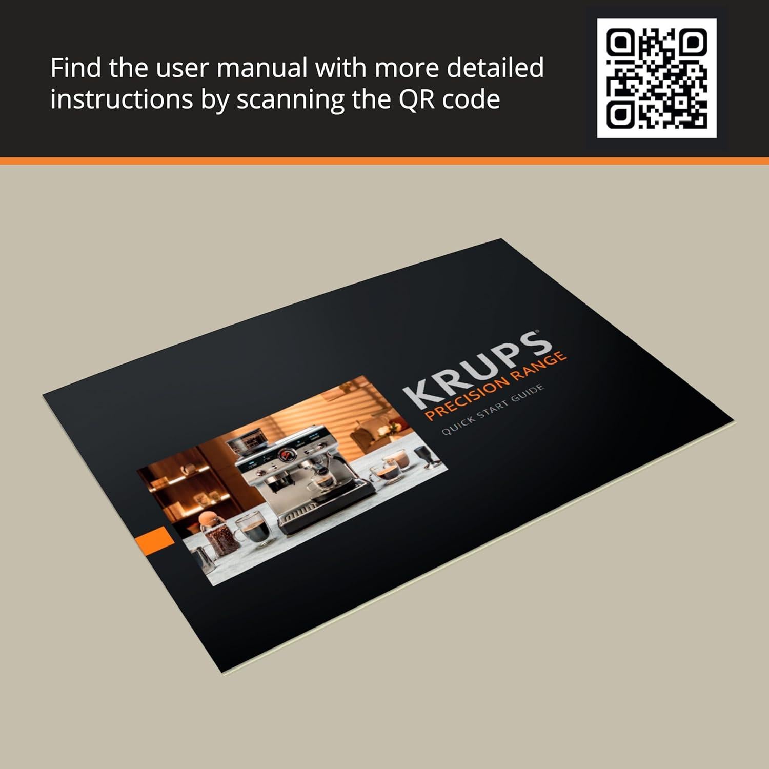 Máquina de Café Espresso KRUPS Precisión con Molinillo 10.54 kg