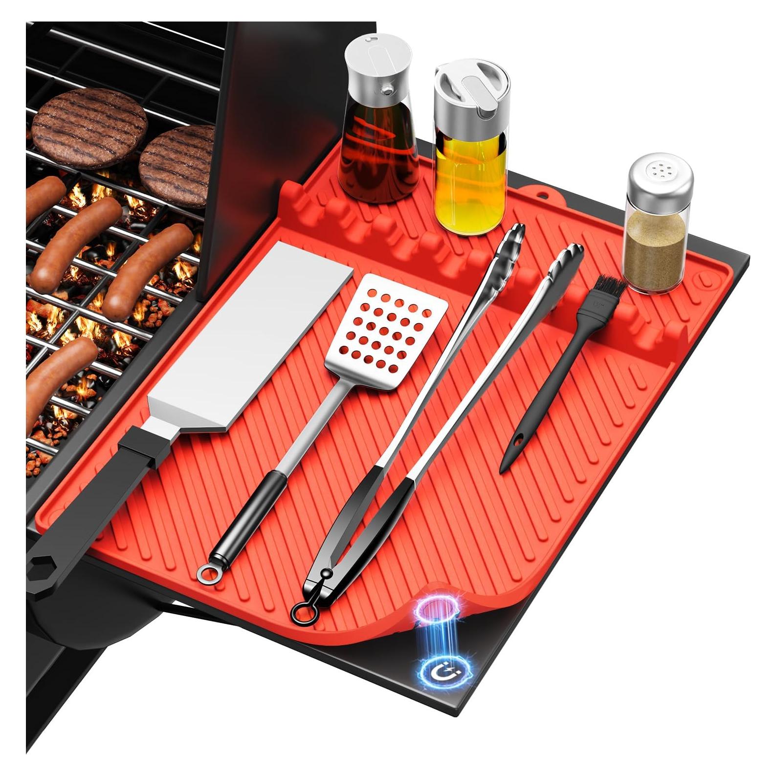 Alfombrilla de Silicona Magnética Blackstone 40.6x29.2cm Naranja