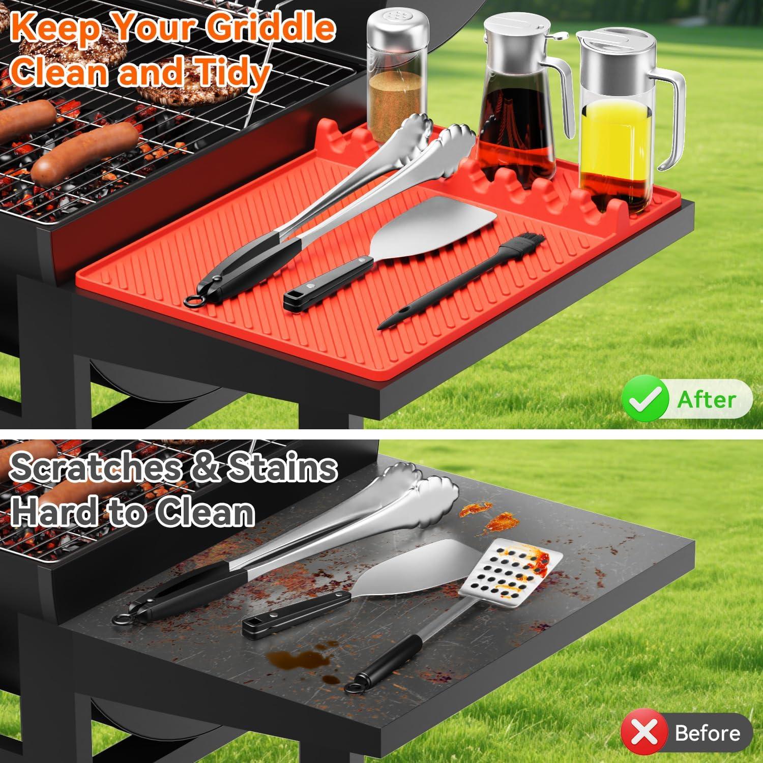 Alfombrilla de Silicona Magnética Blackstone 40.6x29.2cm Naranja