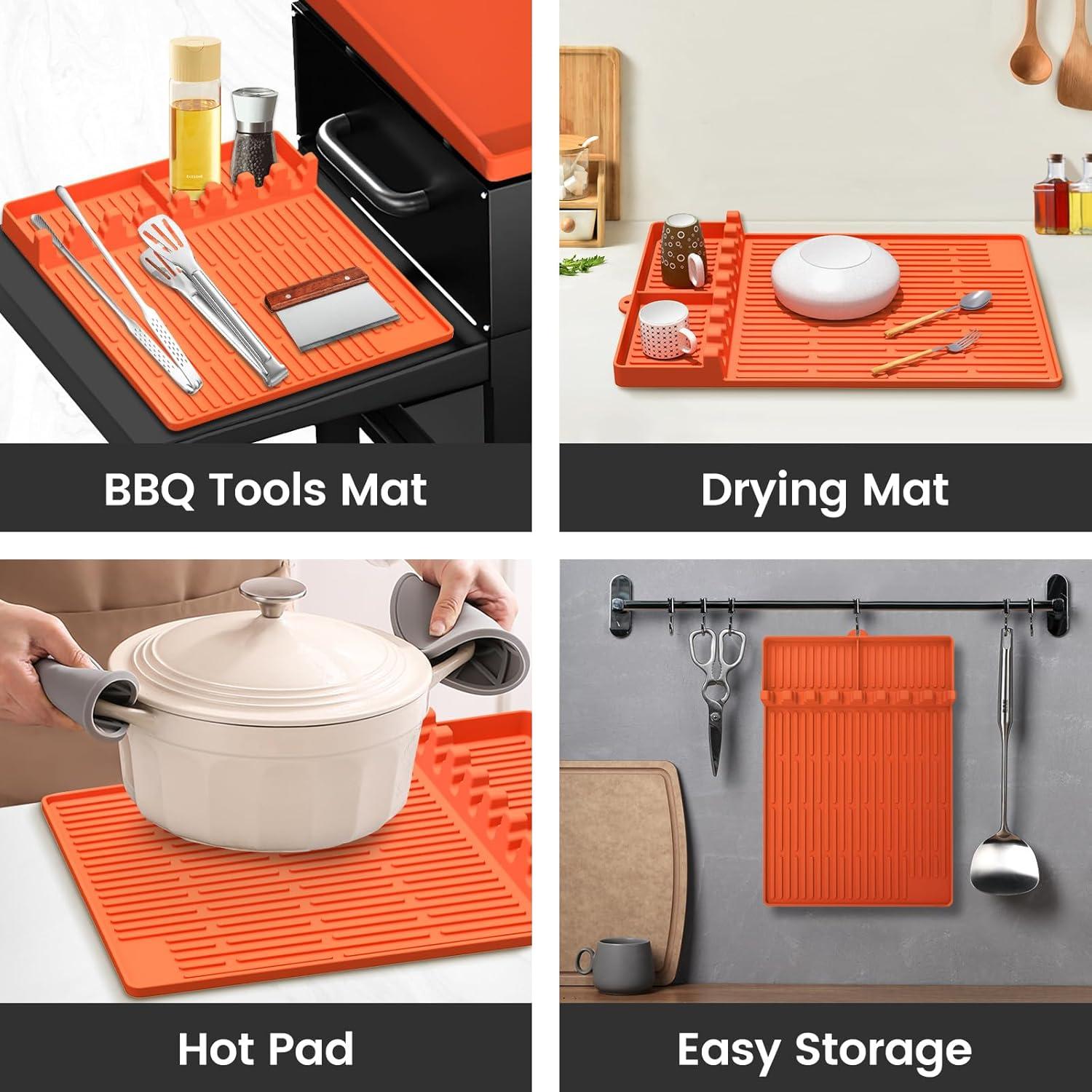 Cubierta de Silicona GUSOYO 36" Full-Edge + Espátula 16"