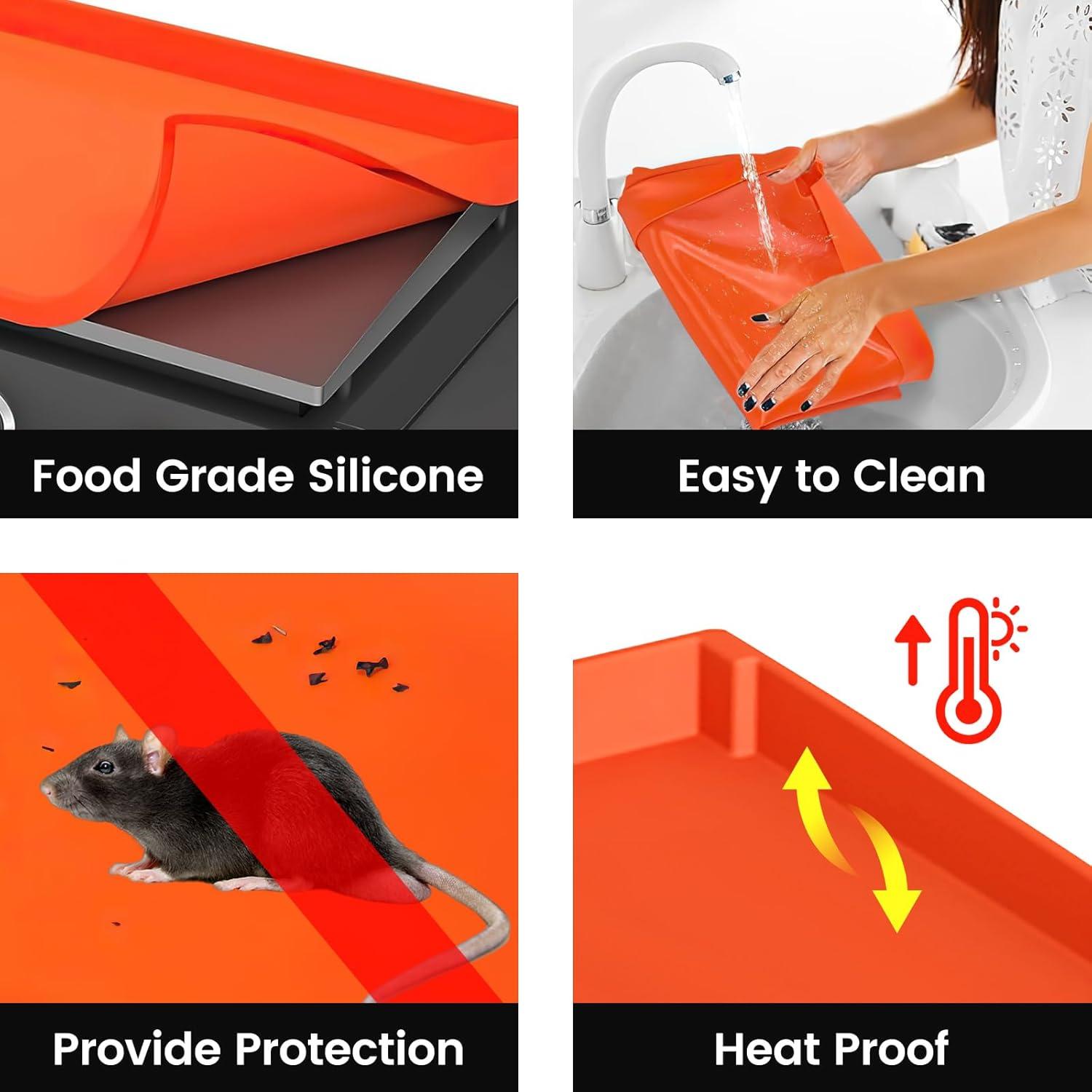 Cubierta de Silicona GUSOYO 36" Full-Edge + Espátula 16"