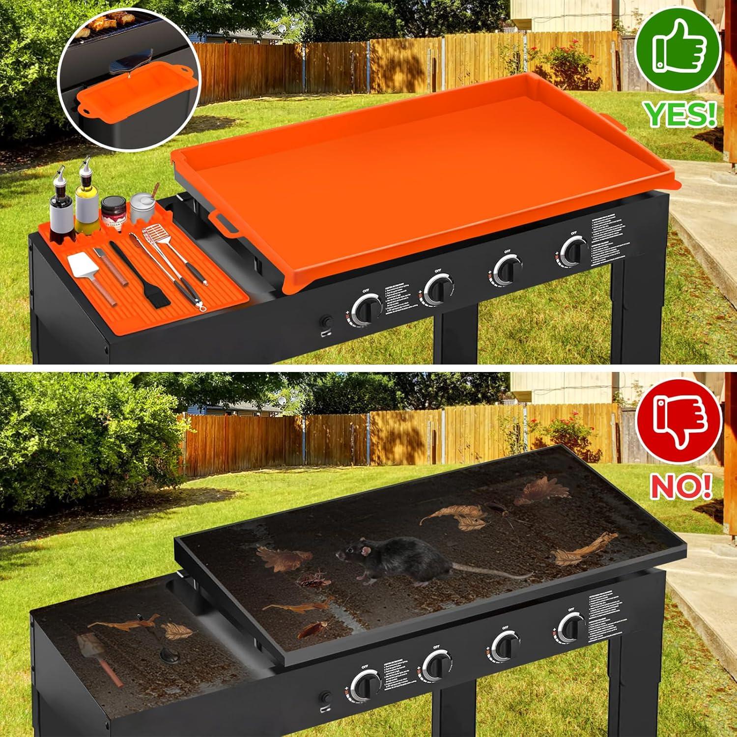 Cubierta de silicona para plancha Blackstone 36" - Juego de 3